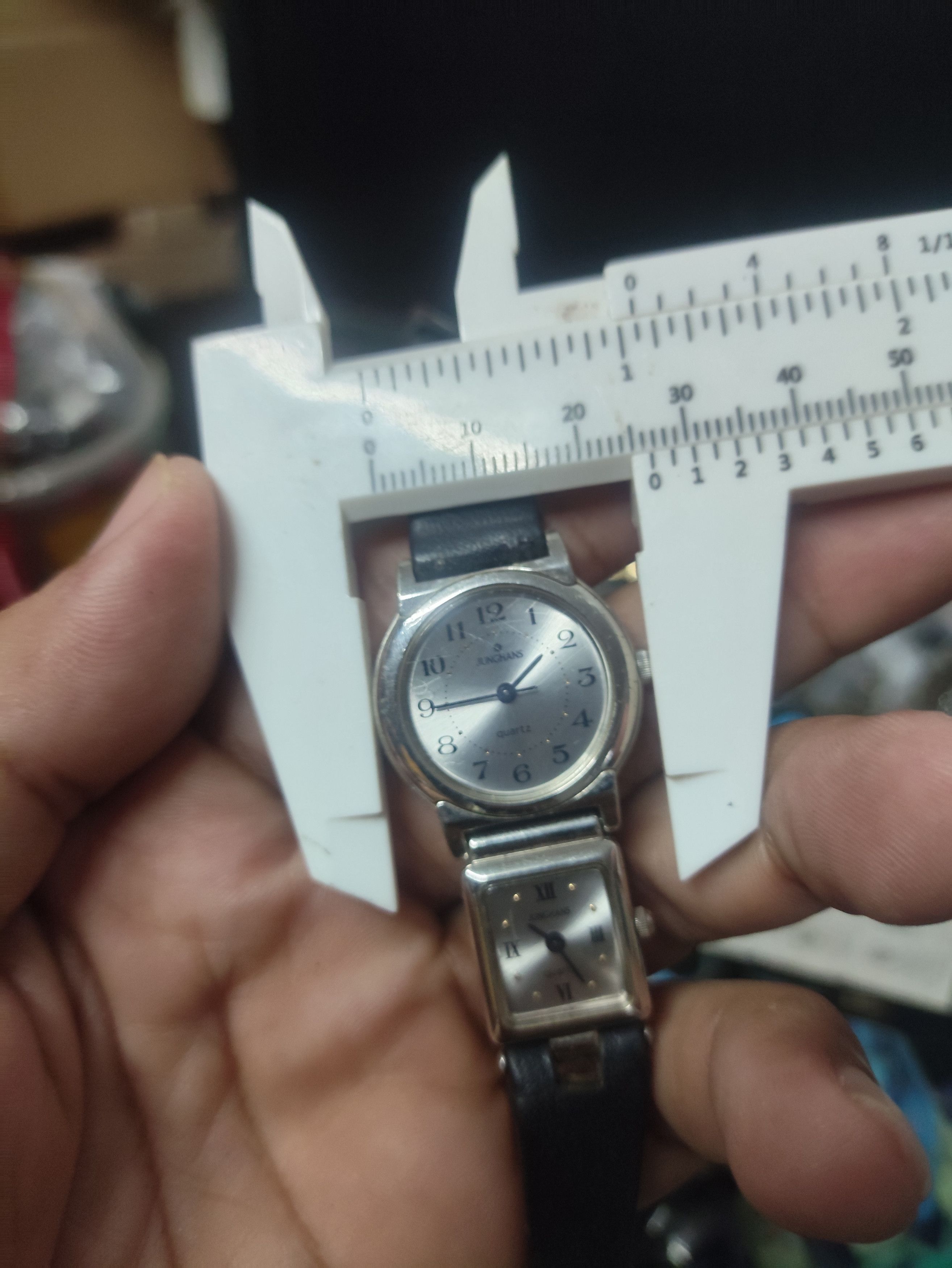 Junghans JUNGHANS QUARTZ Vintage Dual Time Watch Authentic Size ONE SIZE - 4 Thumbnail
