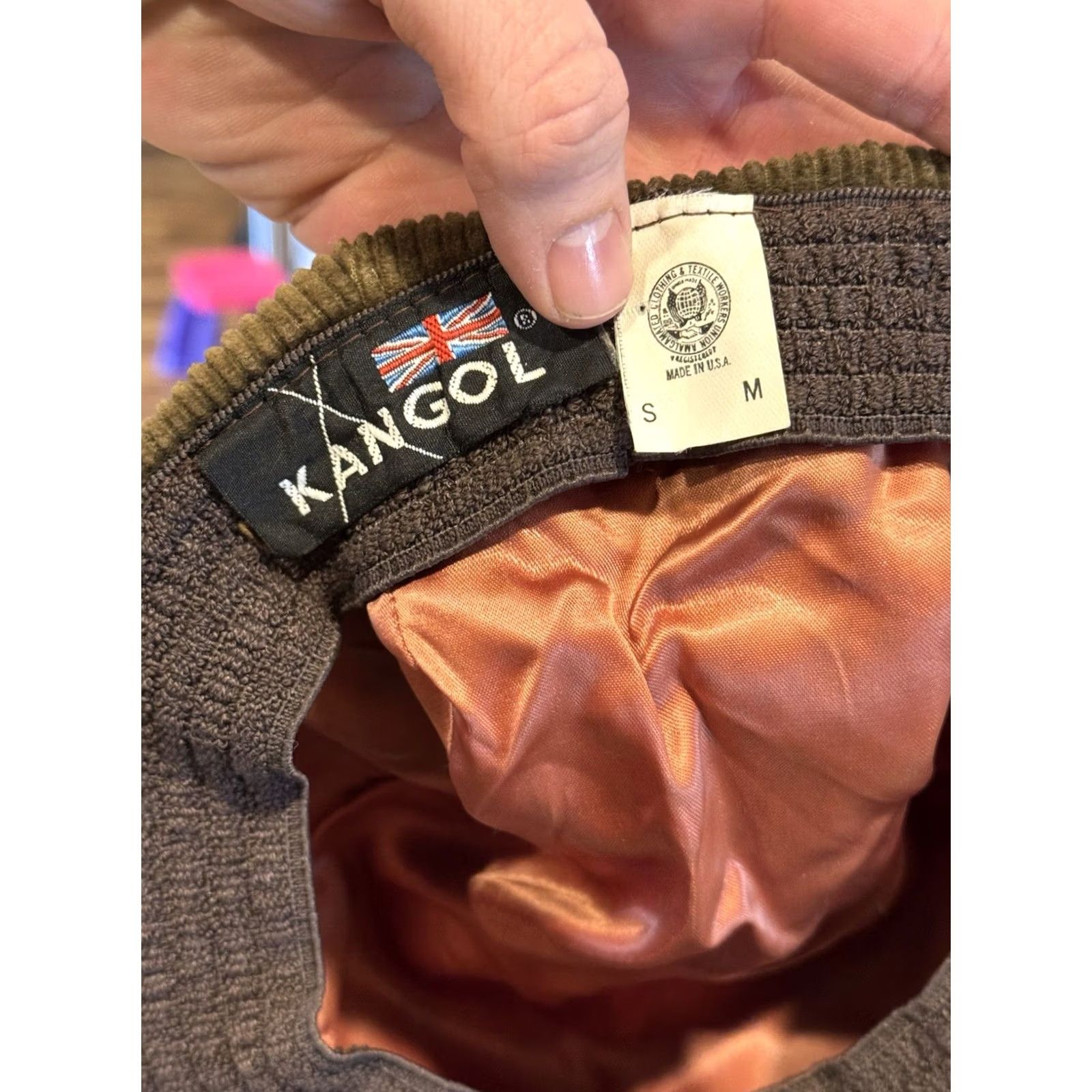 Kangol VINTAGE Kangol Green Corduroy Newsboy Cap OSFA USA Made in USA Size ONE SIZE - 5 Thumbnail