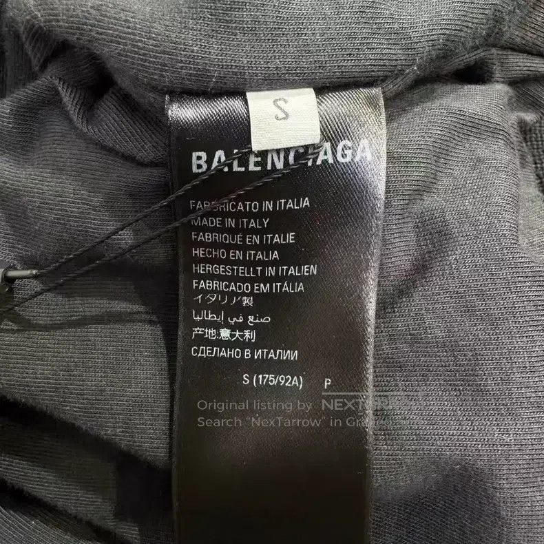 Balenciaga Balenciaga Washed Distressed Jacket Size US S / EU 44-46 / 1 - 6 Thumbnail