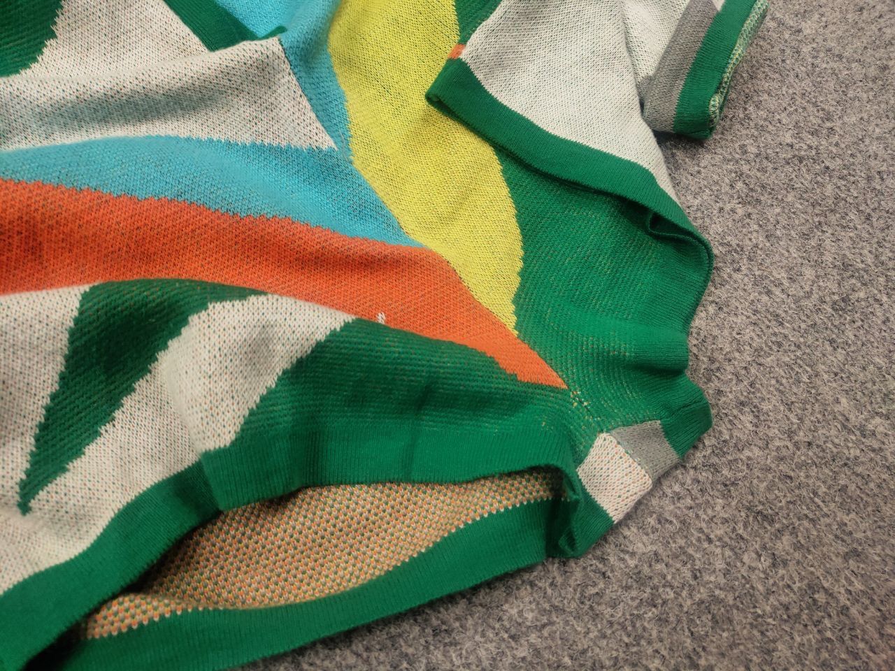 Jaded London Abstract Art knit Long Sleeve Jumpsuits Romper