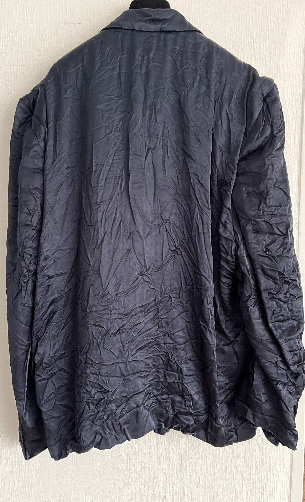 Balenciaga Balenciaga Steroid DB Jacket Navy Size XXL / US 16-18 / IT 52-54 - 2 Thumbnail