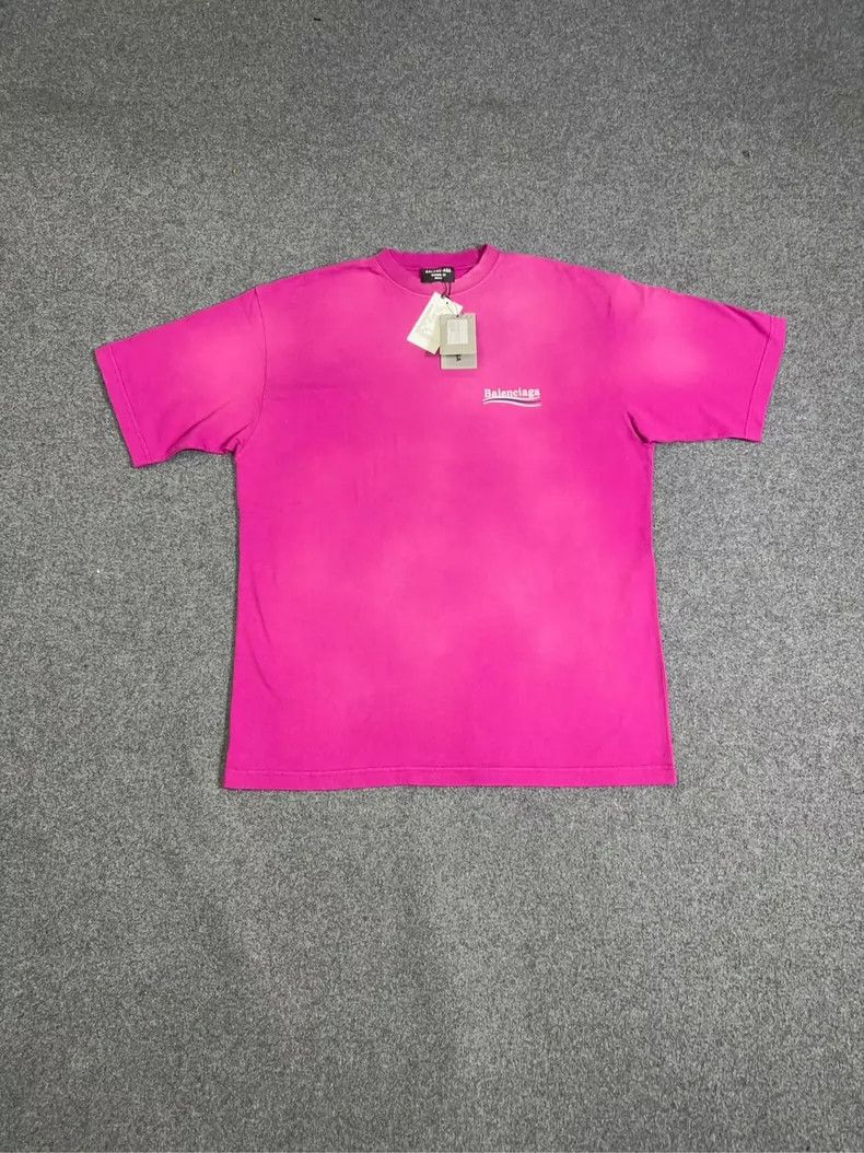 Balenciaga Balenciaga New embroidered wave short sleeves Size US M / EU 48-50 / 2 - 2 Thumbnail