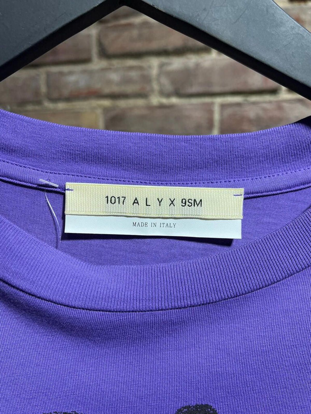 Alyx Alyx Meaningful Connection Tee Purple Sz. L Size US L / EU 52-54 / 3 - 3 Thumbnail