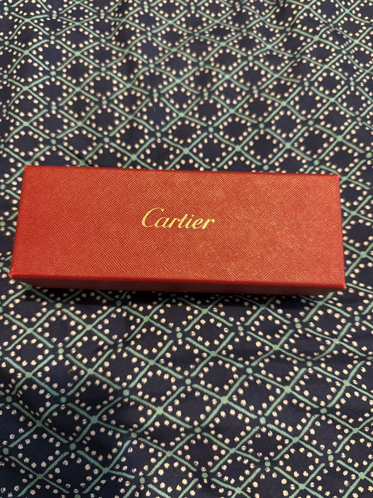 Cartier Cartier 60MM Square Browline Sunglasses Size ONE SIZE - 5 Thumbnail