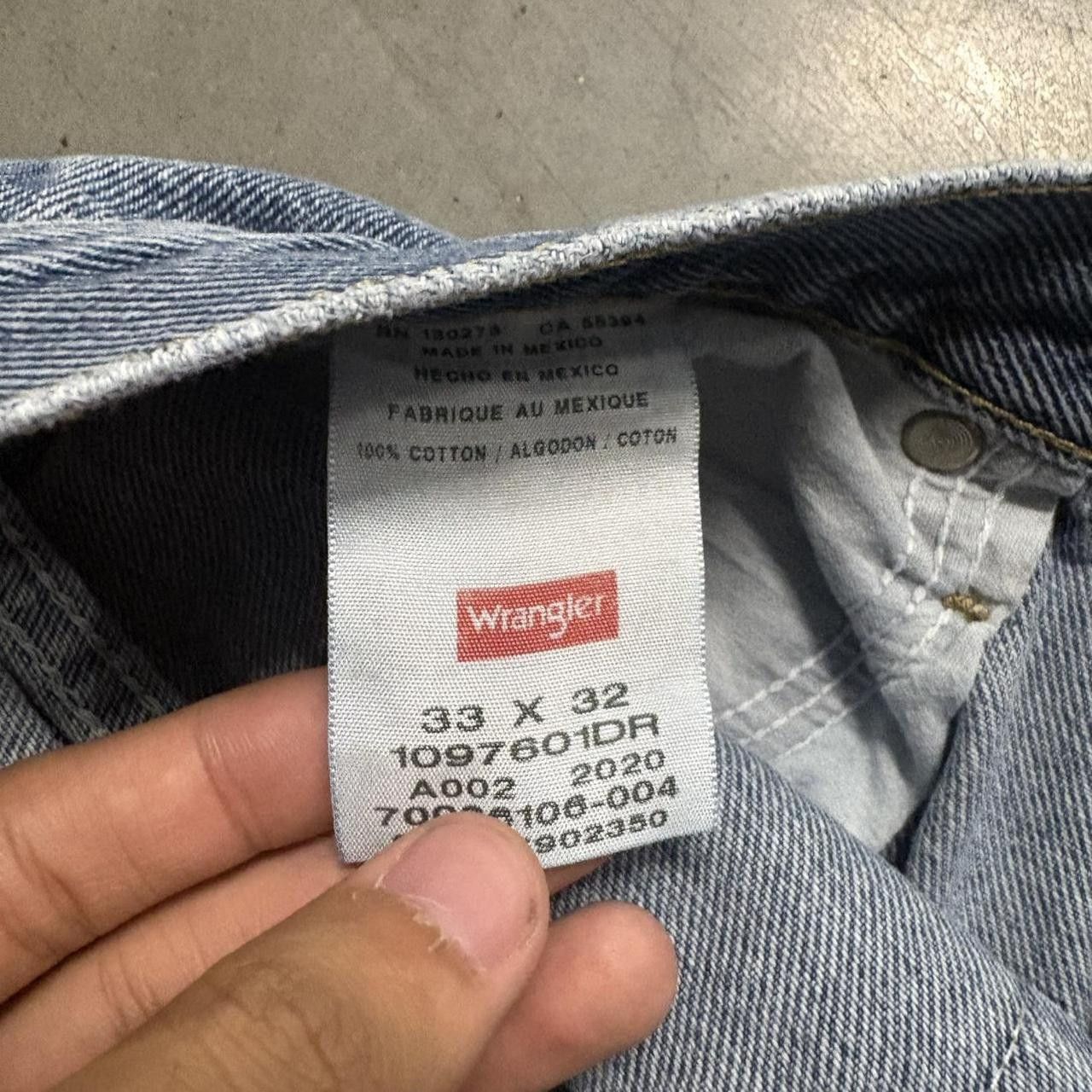 Vintage Crazy Vintage Y2K/2000s Baggy Workwear Style Denim Jeans! Size US 33 - 6 Thumbnail
