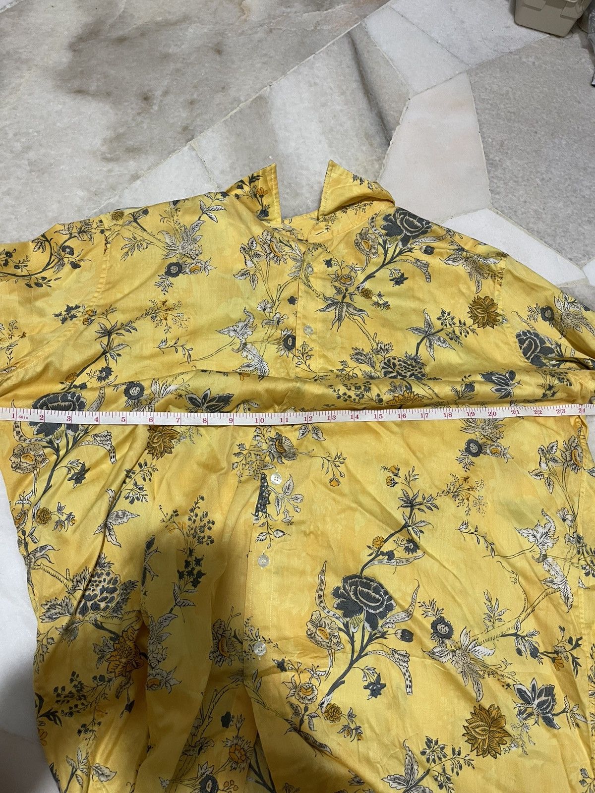 Etro Etro Flower Pattern Shirt Size US XL / EU 56 / 4 - 11 Thumbnail