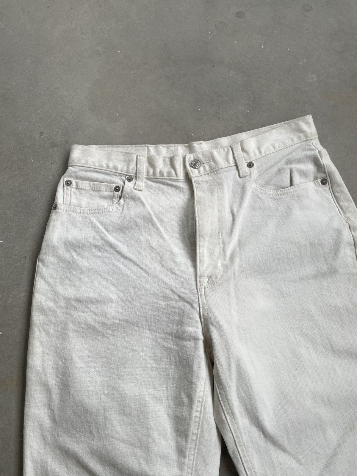 GU × Kim Jones GU X KIM JONES WHITE DENIM PANT Size US 30 / EU 46 - 2 Thumbnail