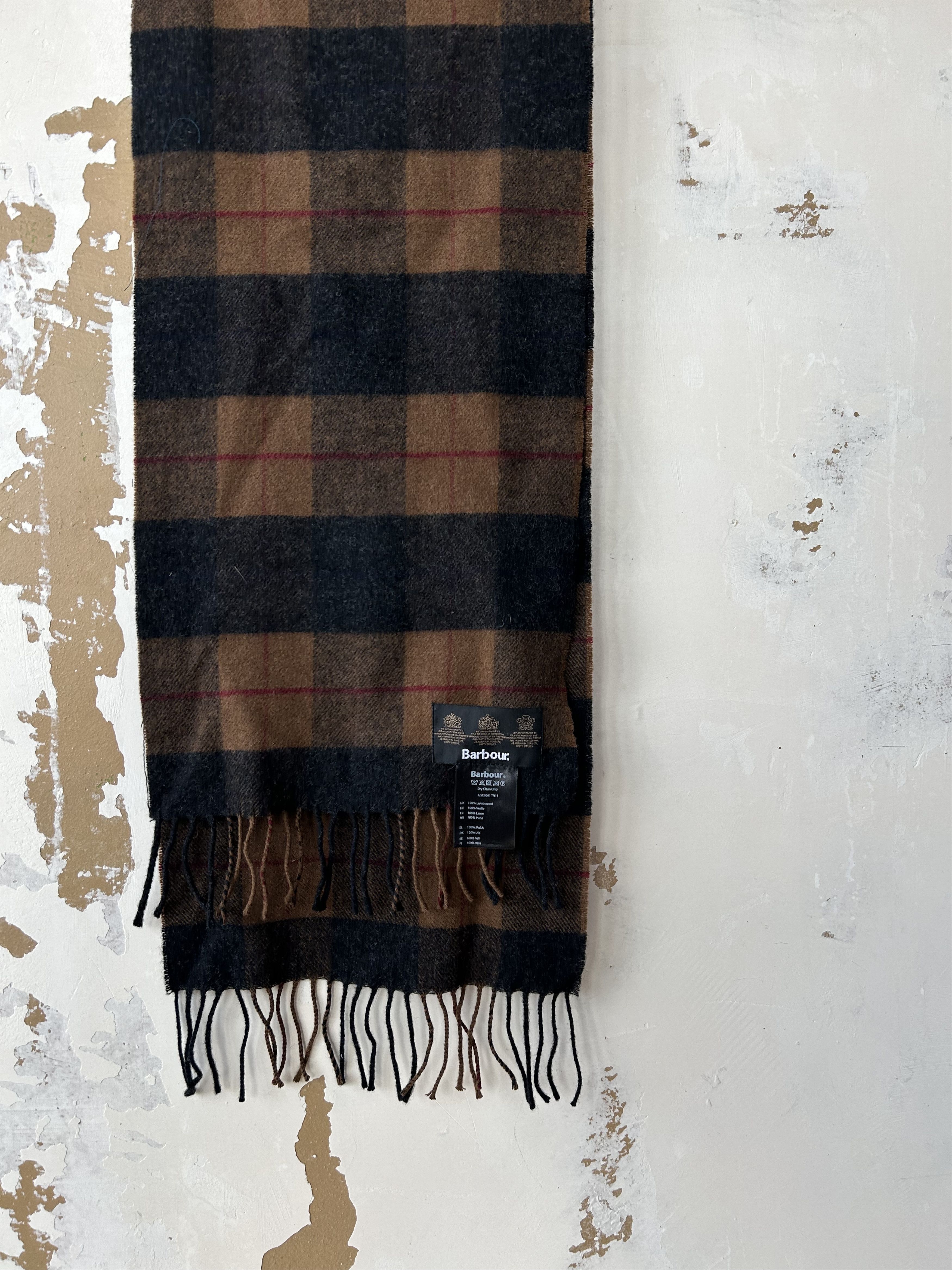 Barbour Barbour Tartan Lambswool Scarf Classic Size ONE SIZE - 1 Thumbnail