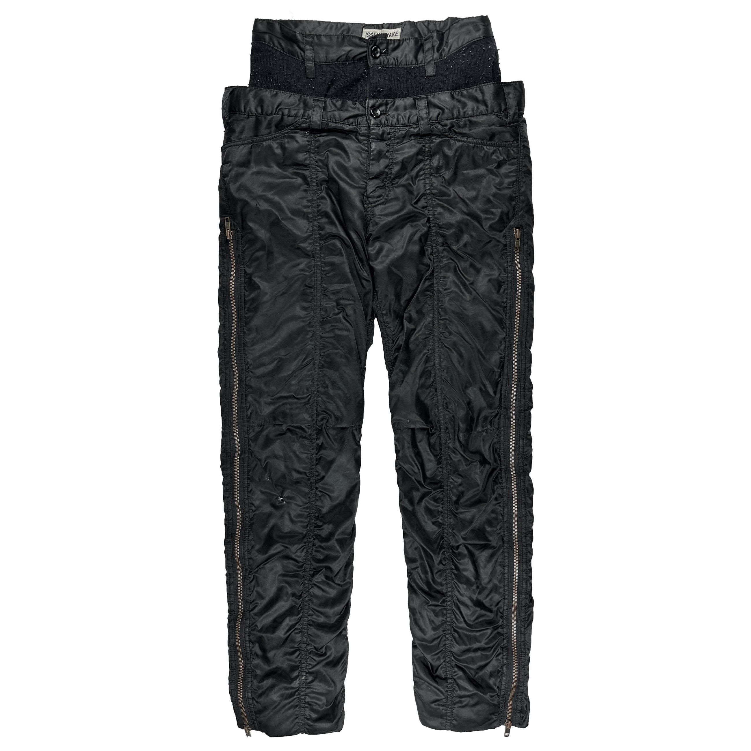 Issey Miyake 90's Double-Layered Flight Pants Size US 30 / EU 46 - 1 Thumbnail