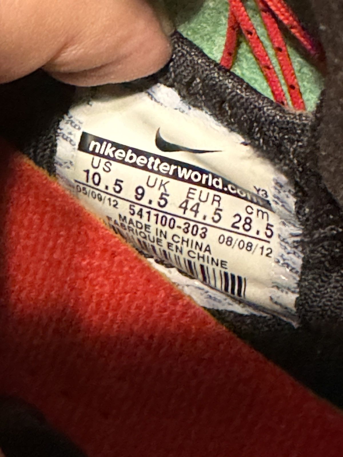 Nike Lebron 10 Cutting Jade Size US 10.5 / EU 43-44 - 6 Thumbnail