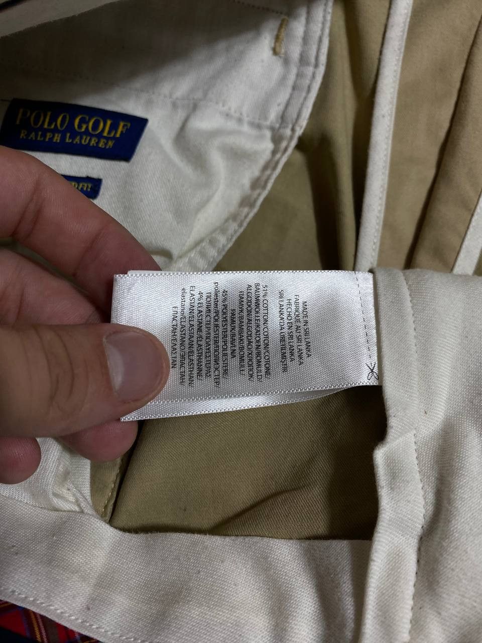 Polo Ralph Lauren × RLX Ralph Lauren × Vintage Vintage Polo Ralph Lauren GOLF TAILORED FIT Pants Size US 34 / EU 50 - 20 Thumbnail