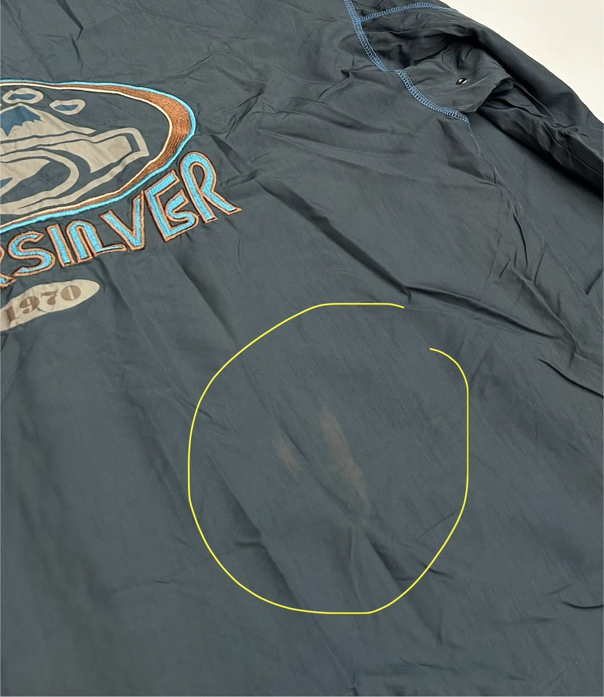 Quiksilver × Vintage Vintage 90’s Quiksilver Embroidered Logo Coach Jacket Size US XL / EU 56 / 4 - 10 Thumbnail