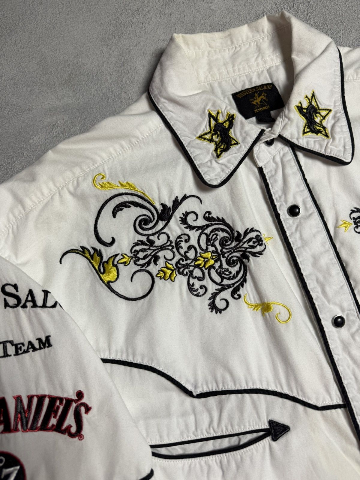 Vintage Western Saloon Rodeo Team Benidorm Button Up Shirt Size US L / EU 52-54 / 3 - 7 Thumbnail