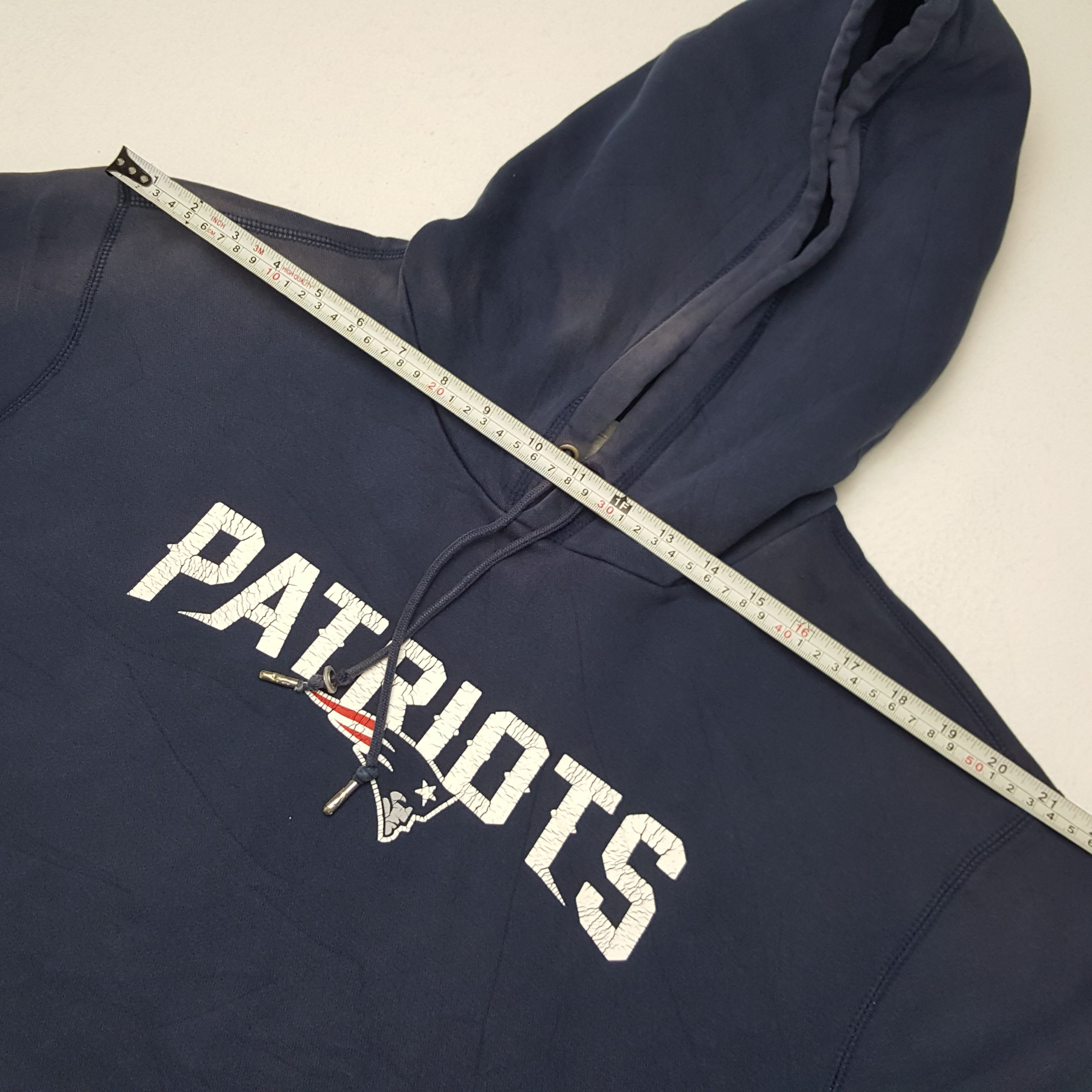 NFL × Nike × Vintage Vintage Nike Patriots American Football Team Hoodies Size US XXL / EU 58 / 5 - 5 Thumbnail