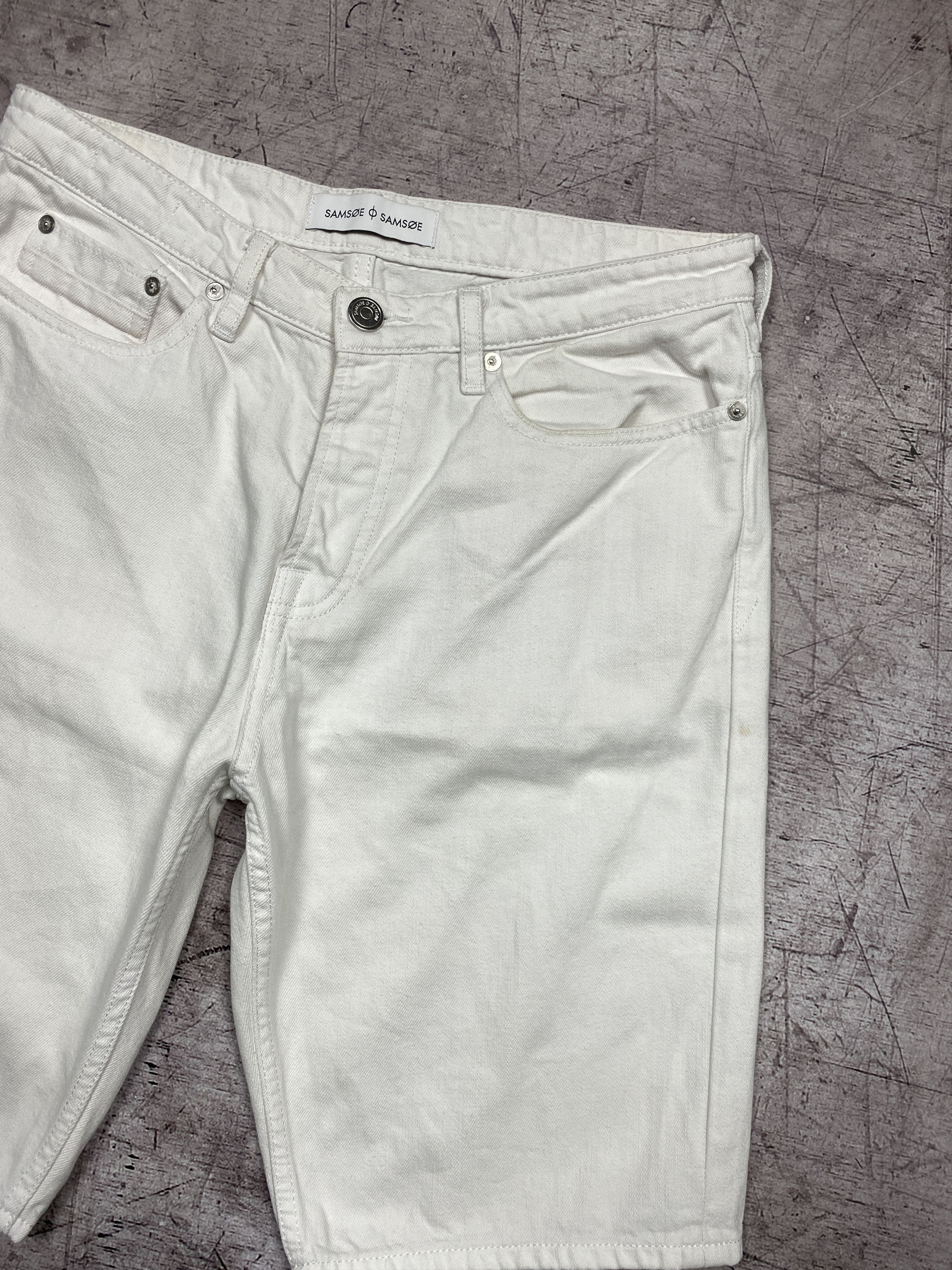 Samsoe Samsoe Samsoe & Samsoe Mens Denim Shorts Size US 30 / EU 46 - 2 Thumbnail