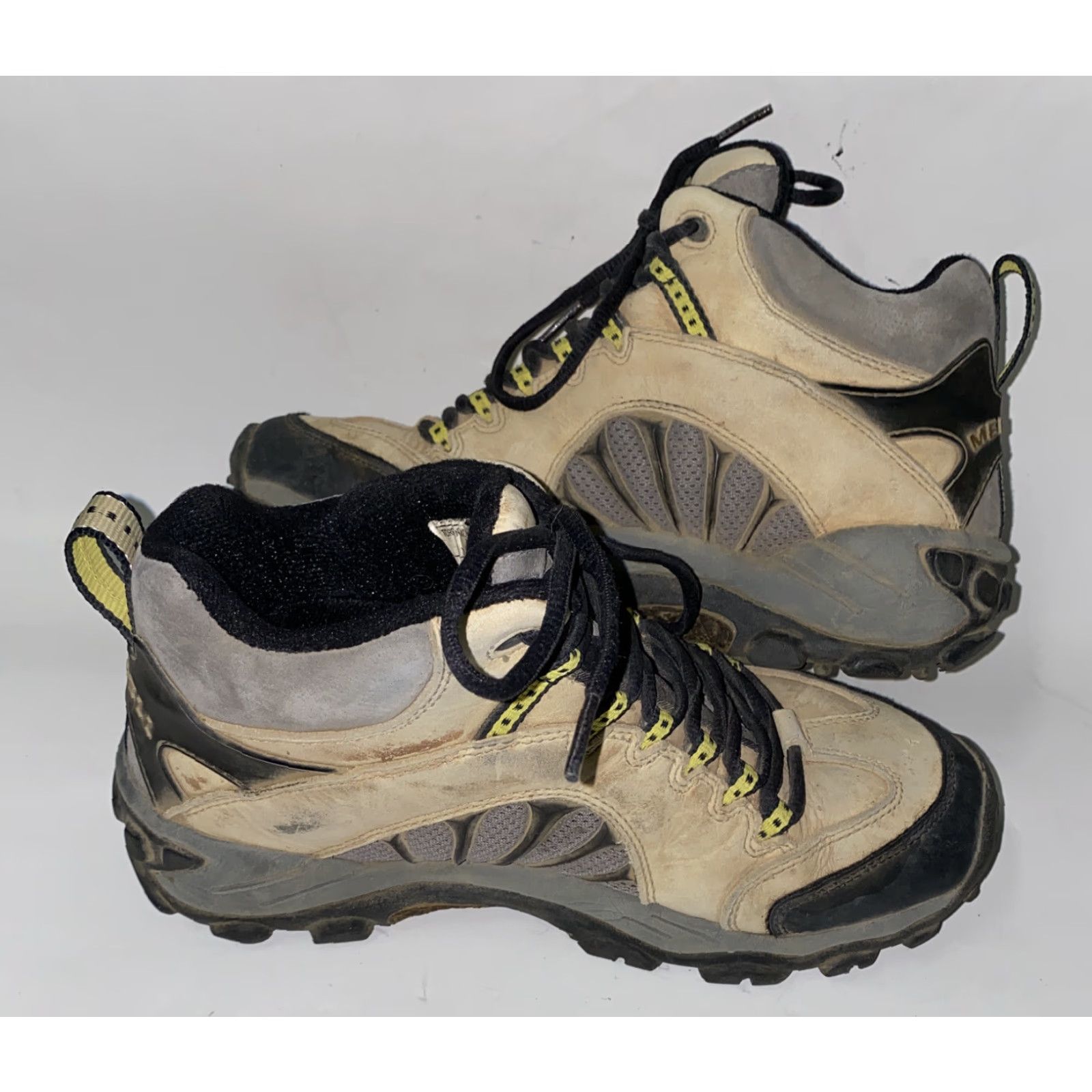 Merrell Merrell Torrent Mid Waterproof Leather Suede Boots Womens Beige Size 7 Size US 5 / IT 35 - 4 Thumbnail