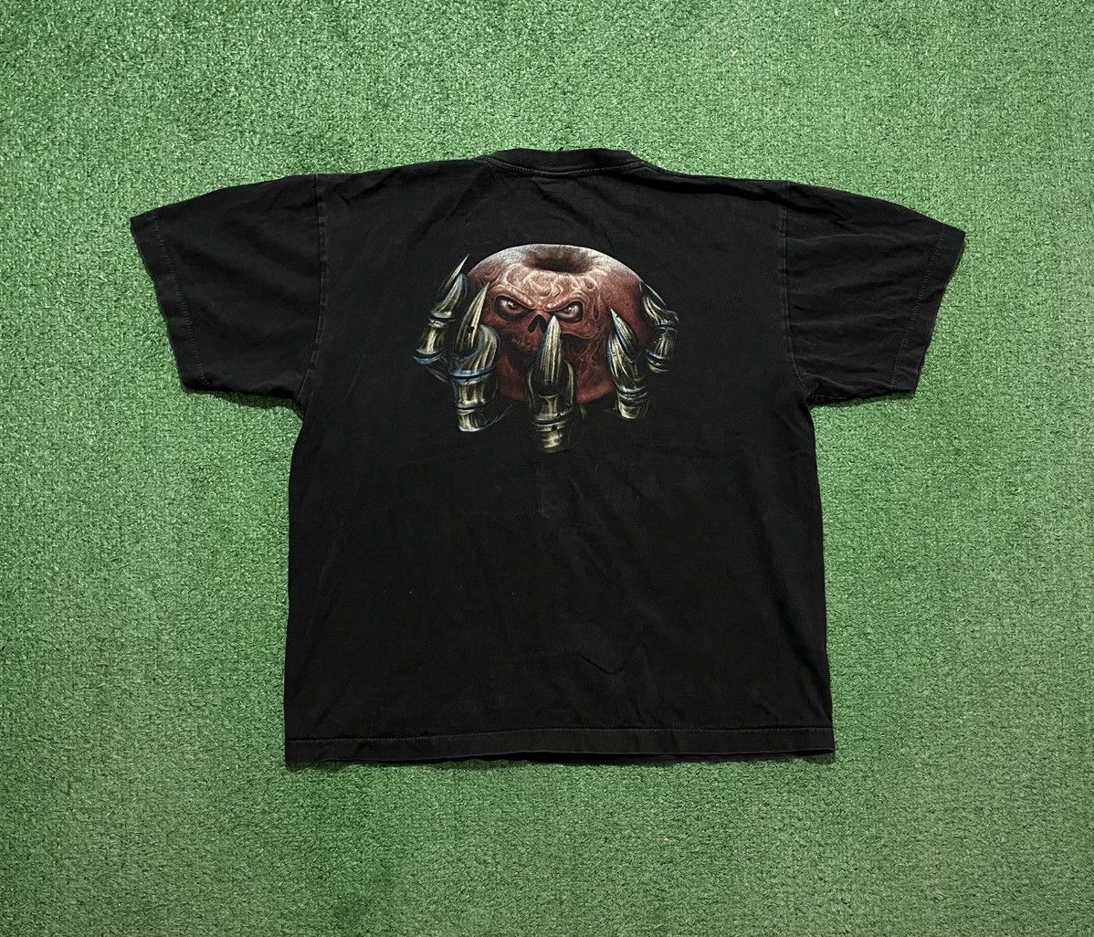 Vintage Skull Print Vintage Tee 90s Size US L / EU 52-54 / 3 - 2 Thumbnail