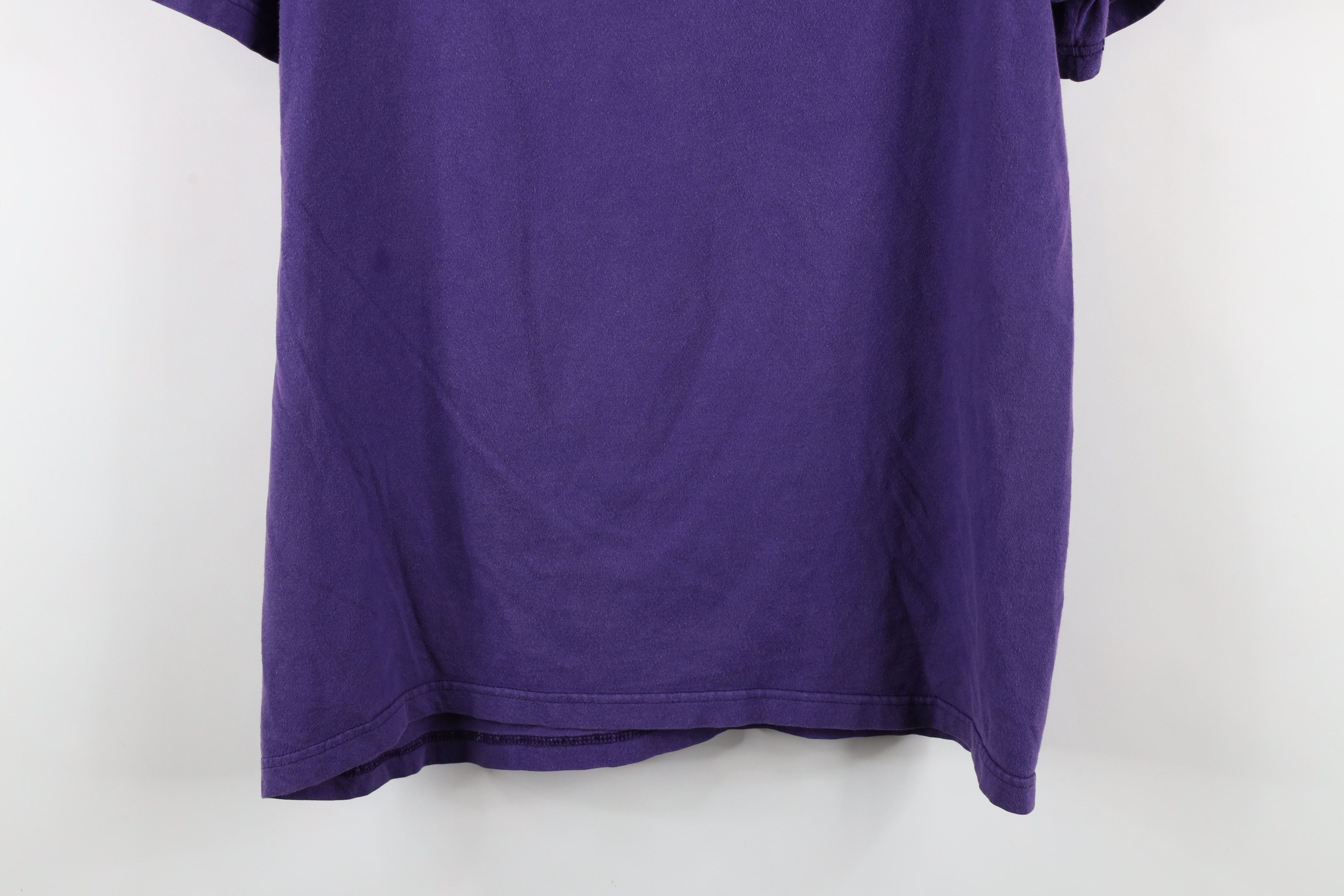Nike × Vintage Vintage Nike Scott Mini Swoosh Short Sleeve T-Shirt Purple Size US M / EU 48-50 / 2 - 12 Thumbnail