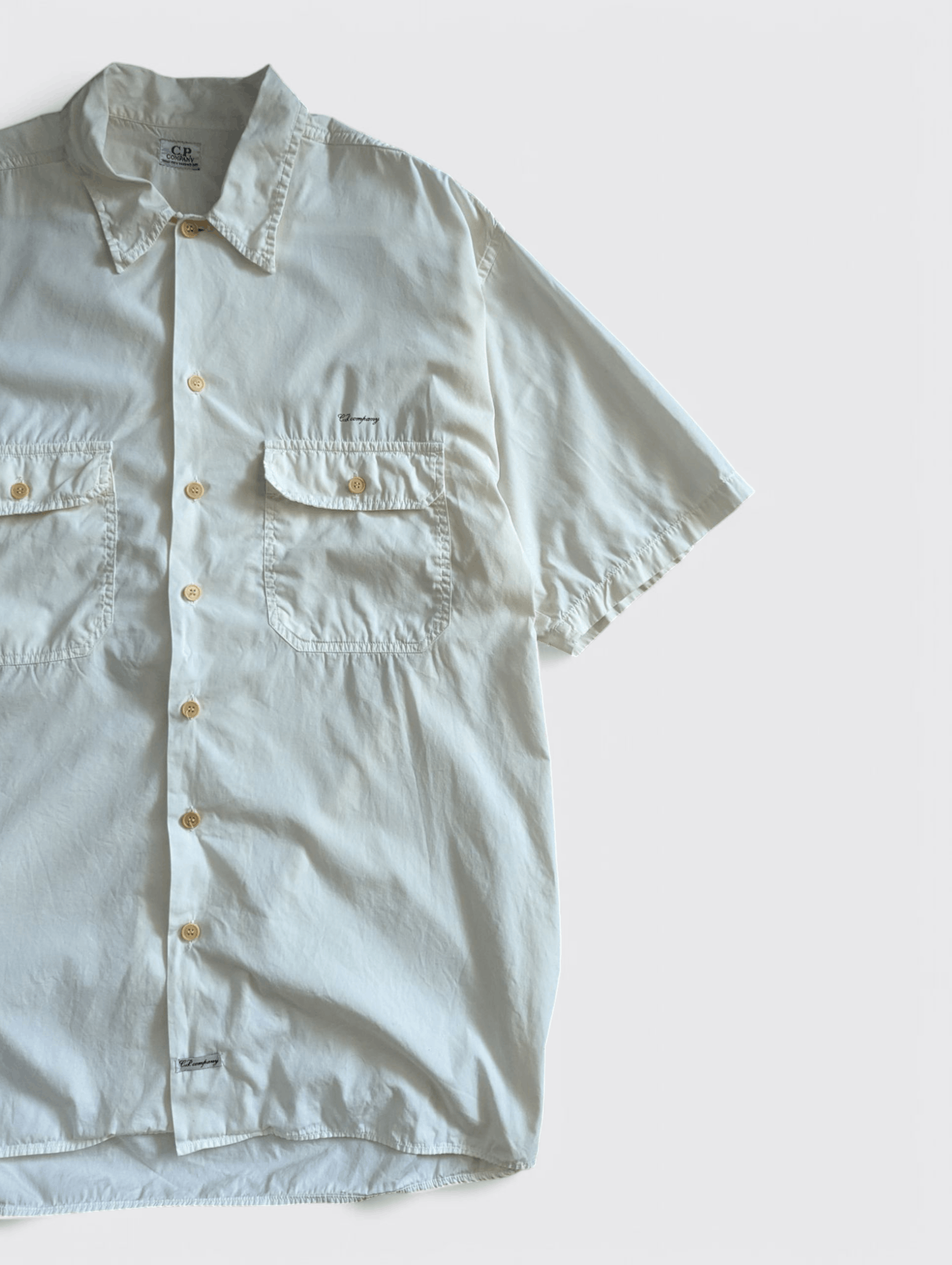 C.P. Company C.P. Company Vintage Short Sleeve Shirt Size US XXL / EU 58 / 5 - 3 Thumbnail