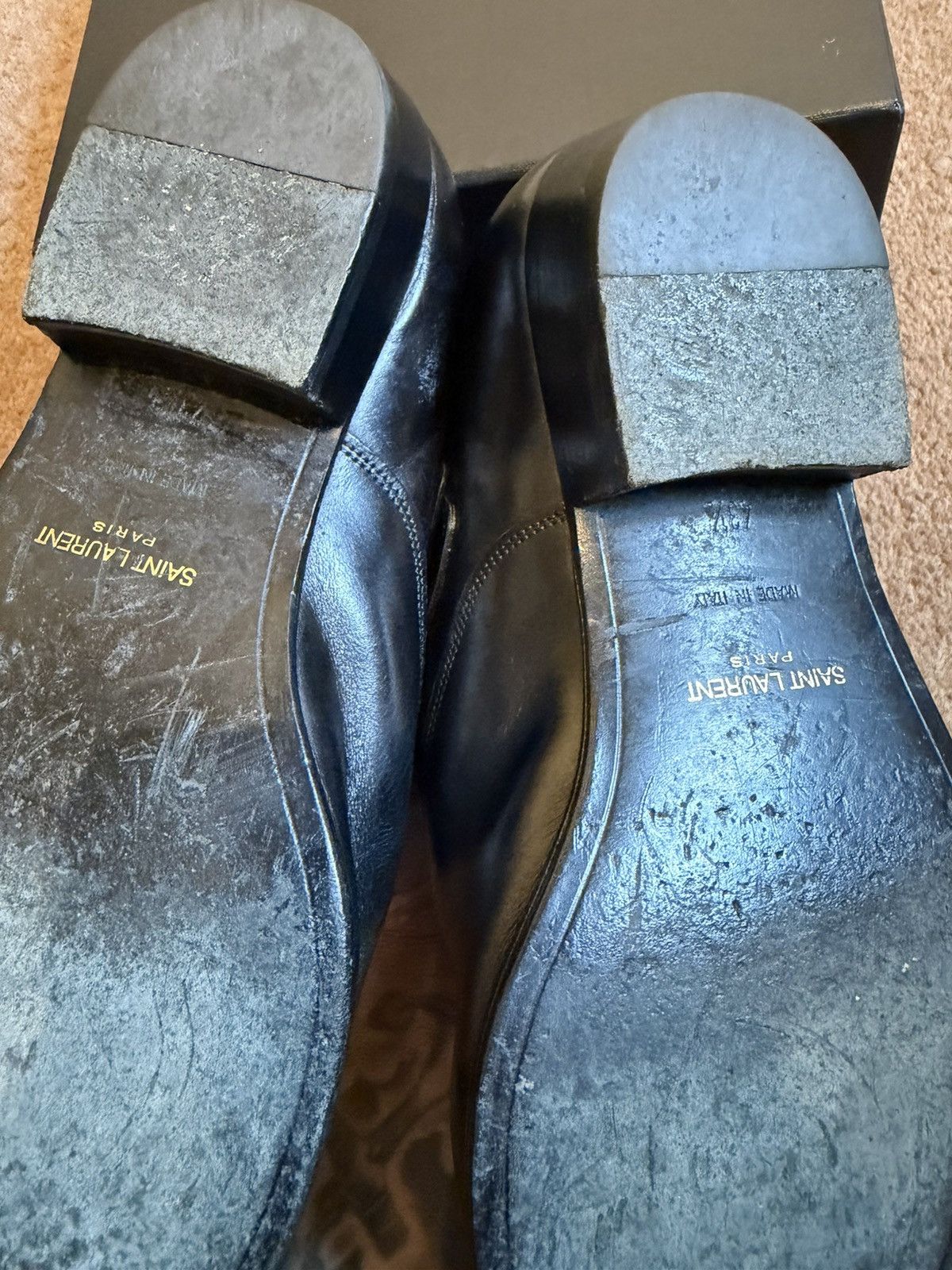 Saint Laurent Paris Saint Launrent duckies Size US 11 / EU 44 - 6 Thumbnail
