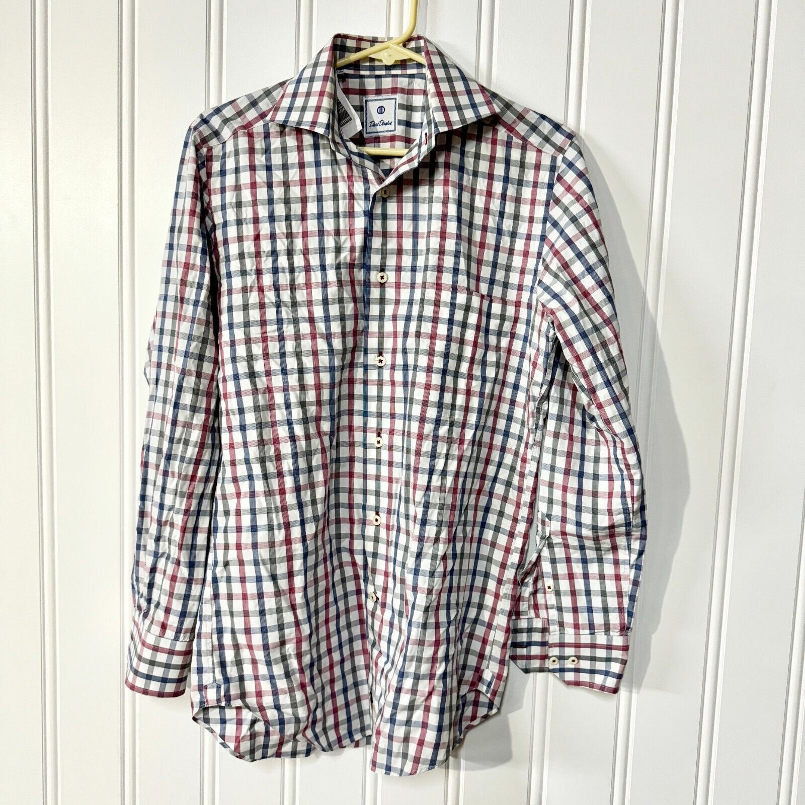 Other Dave Donahue SM Plaid Button Up Slim Fitting Collared Shirt Size US S / EU 44-46 / 1 - 1 Thumbnail