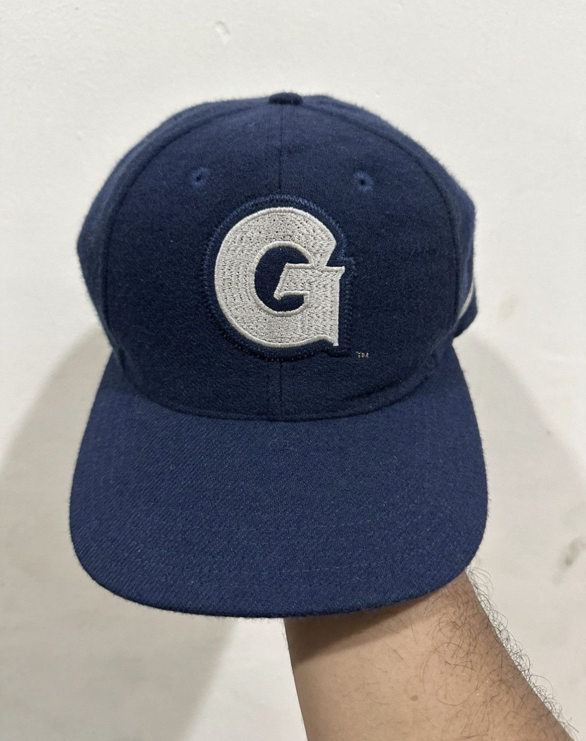 Nike VTG Nike HOYAS Baseball Hat Size ONE SIZE - 2 Thumbnail