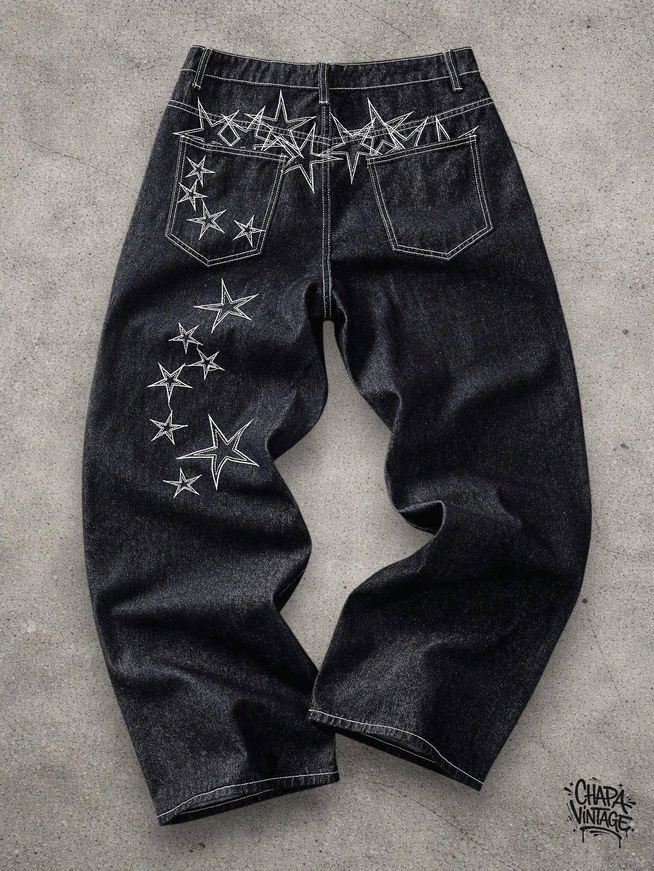 Japanese Brand Dark blue jeans Size US 32 / EU 48 - 1 Thumbnail