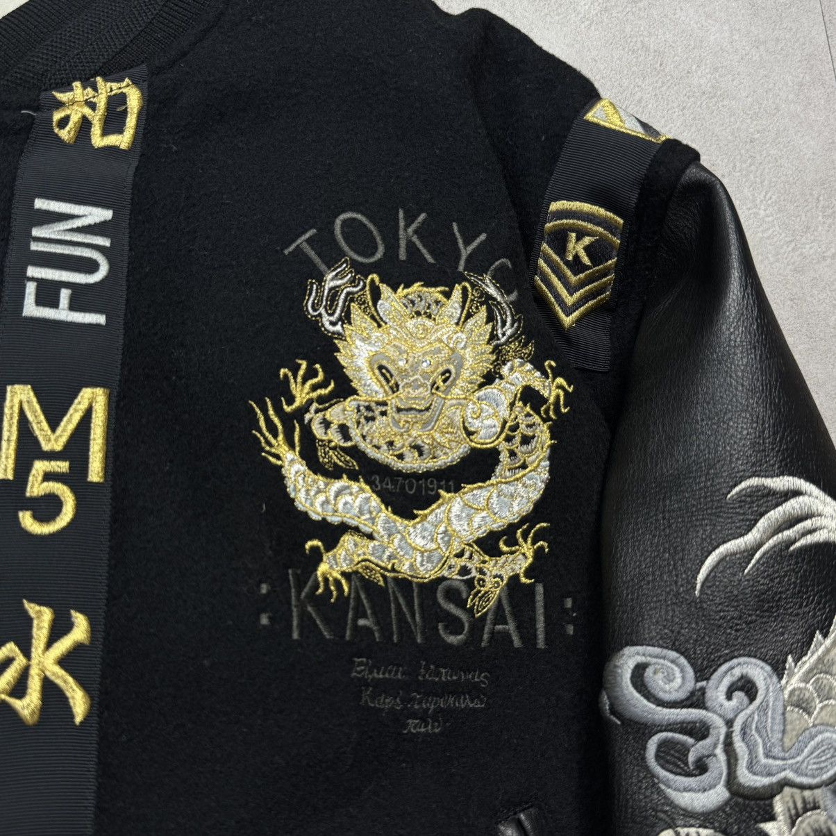 Kansai Yamamoto KANSAI YAMAMOTO Embroidery DragonVirsity Jacket Size US L / EU 52-54 / 3 - 3 Thumbnail