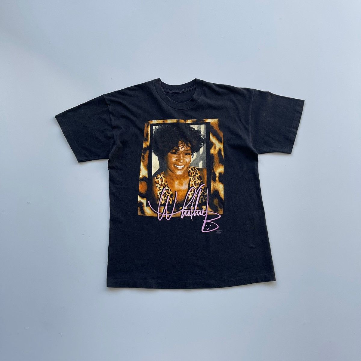 Band Tees × Vintage Whitney Houston 1993 I Will Always Love You Vintage T-Shirt Size US M / EU 48-50 / 2 - 1 Thumbnail