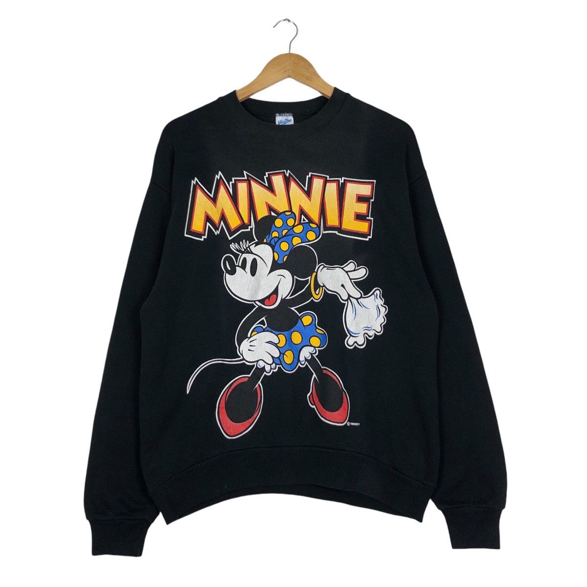 Disney × Mickey Mouse × Velva Sheen Vintage Minnie Mouse Sweatshirt Velva Sheen Disney Small Size US S / EU 44-46 / 1 - 1 Thumbnail