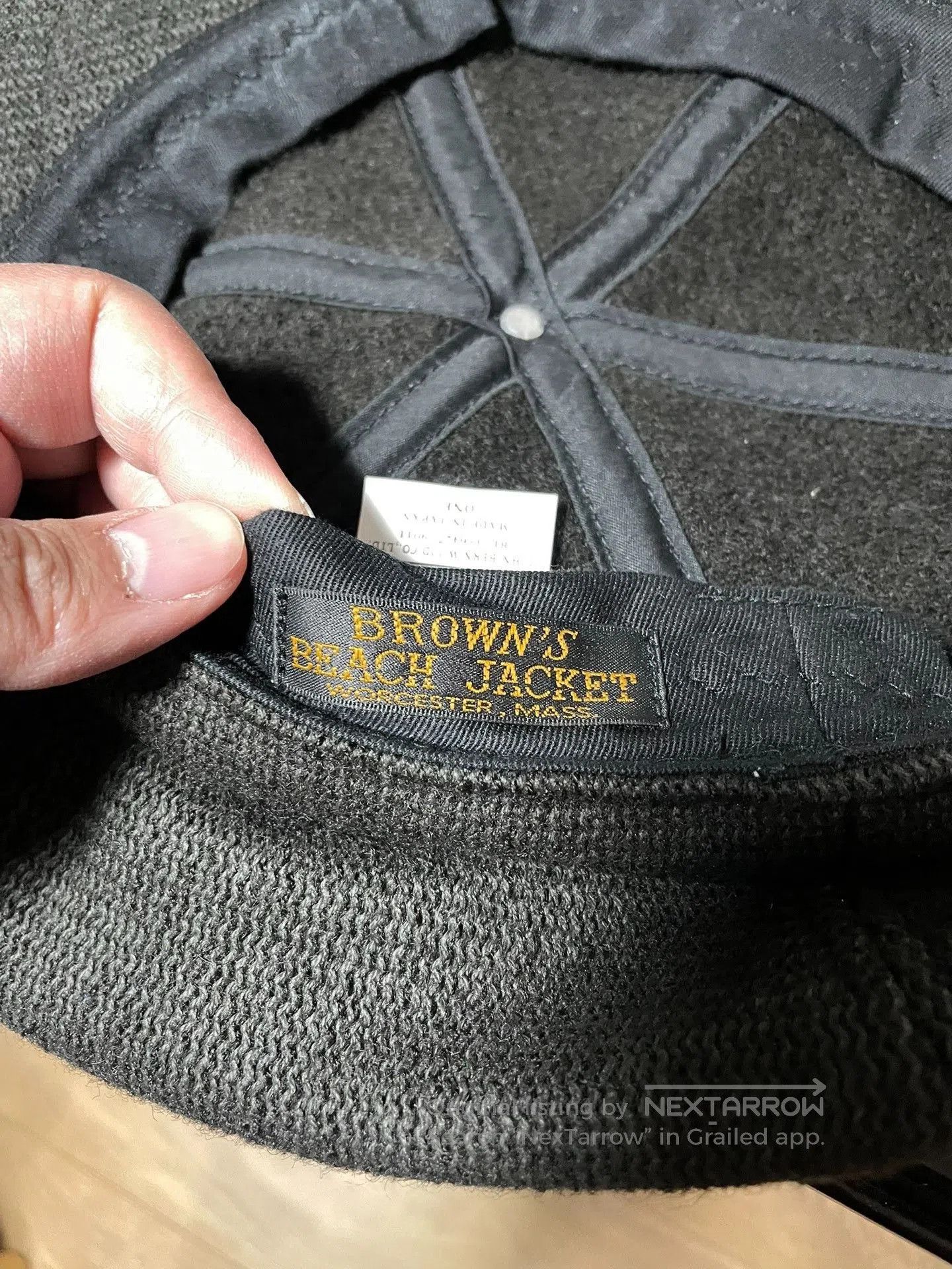 THE H.W.DOG&CO. H.W.Dog Winter Wool Newsboy Cap. Size ONE SIZE - 3 Thumbnail