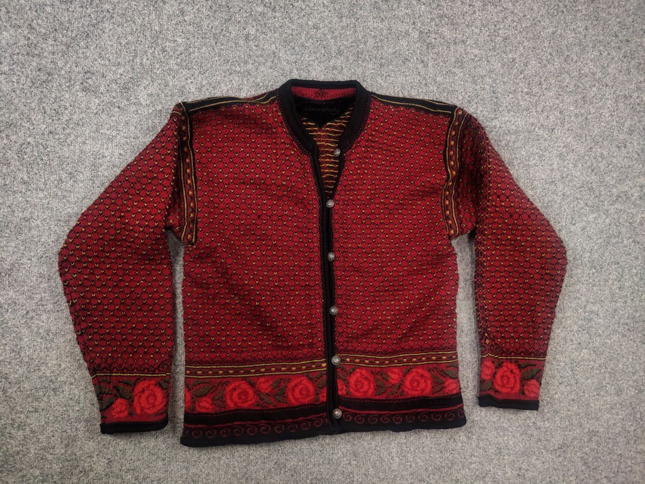 Dale Of Norway Vintage Dale of Norway Wool cardigan pattern button Sweater Size M / US 6-8 / IT 42-44 - 2 Thumbnail