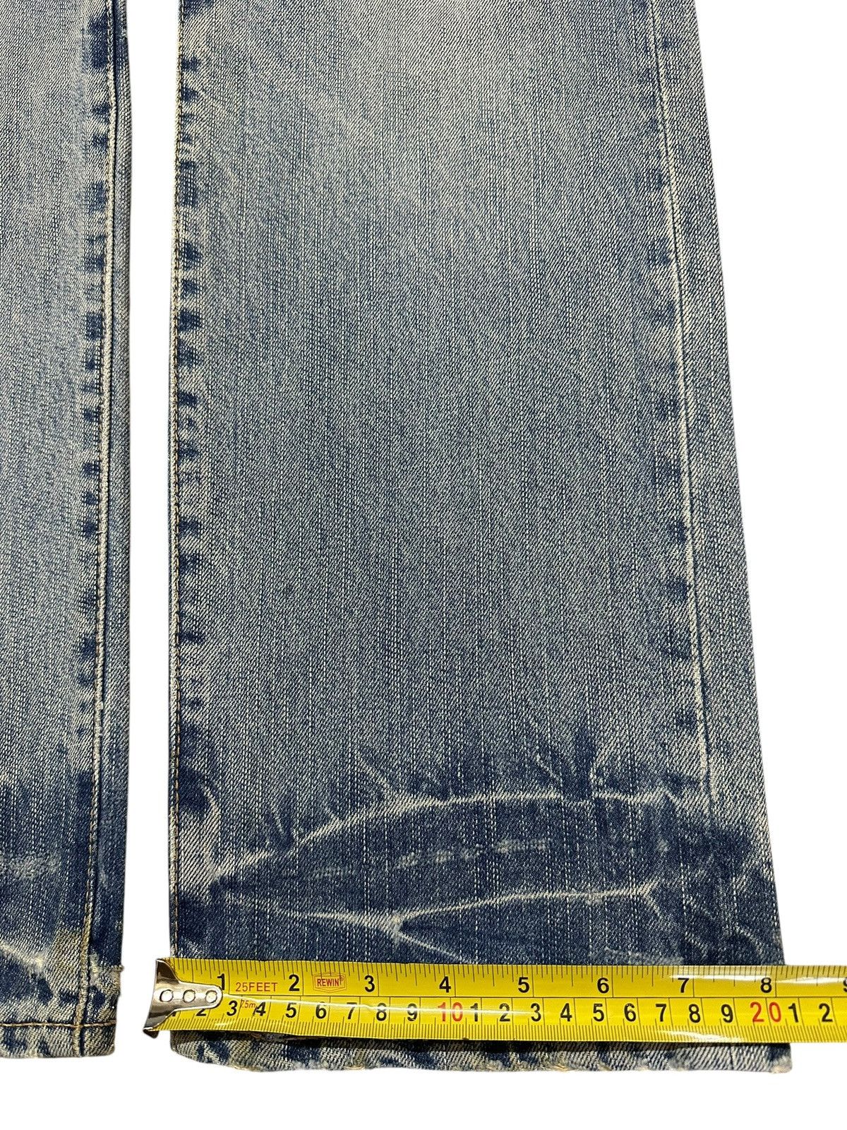 Other Vintage Japanese PPFM Double Waist Distress Style Jeans Size US 34 / EU 50 - 17 Thumbnail