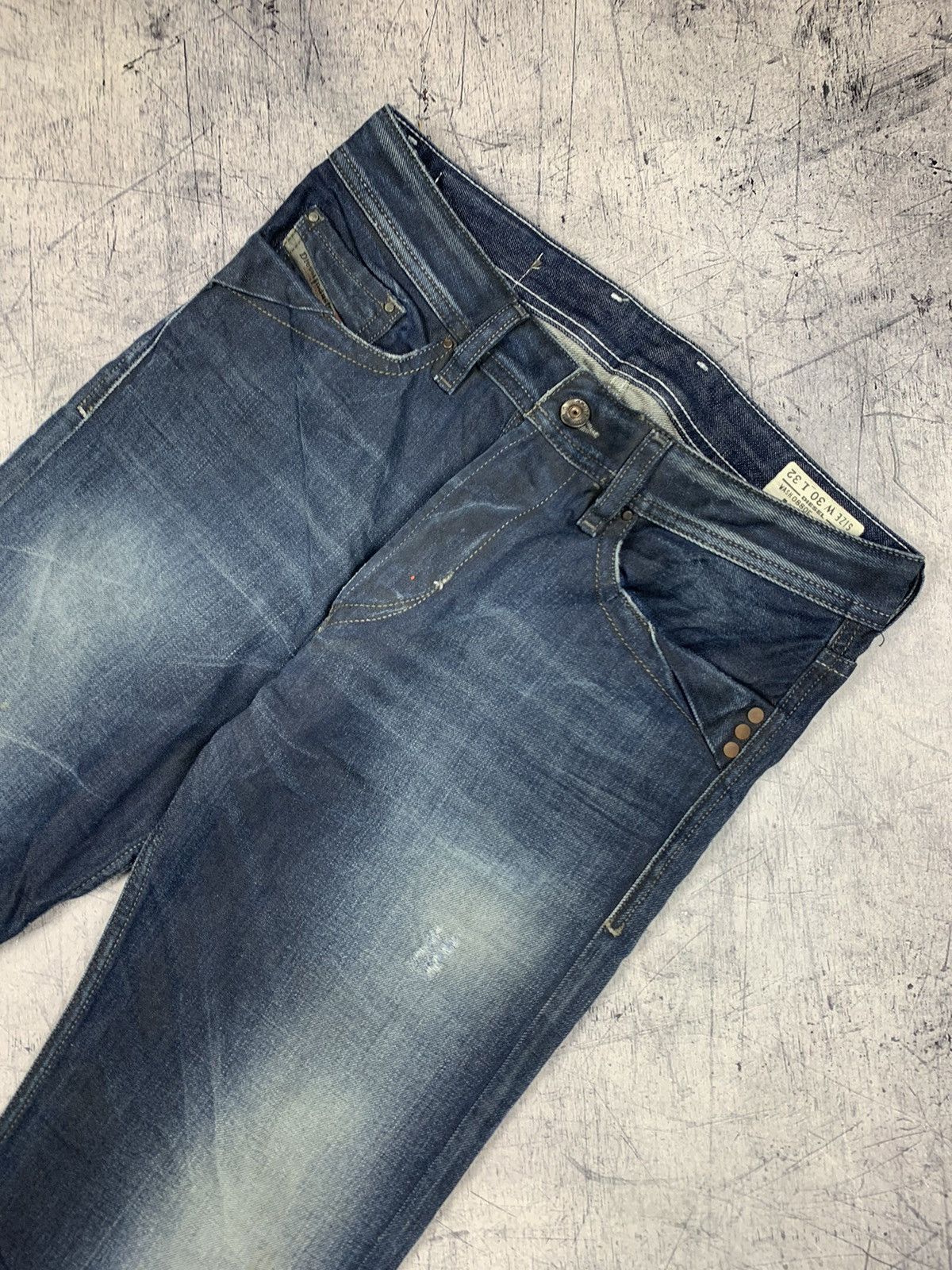 Diesel Vintage Y2K Diesel Regular Straight Mennit Jeans Size 30 Size US 30 / EU 46 - 6 Thumbnail