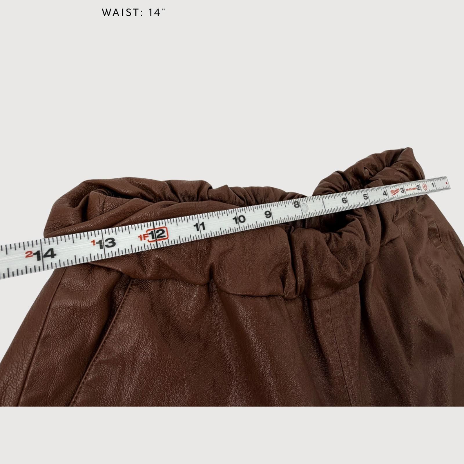 Other Anine Bing Colton Leather Look Track Pants M Size 26" / US 2 / IT 38 - 6 Thumbnail