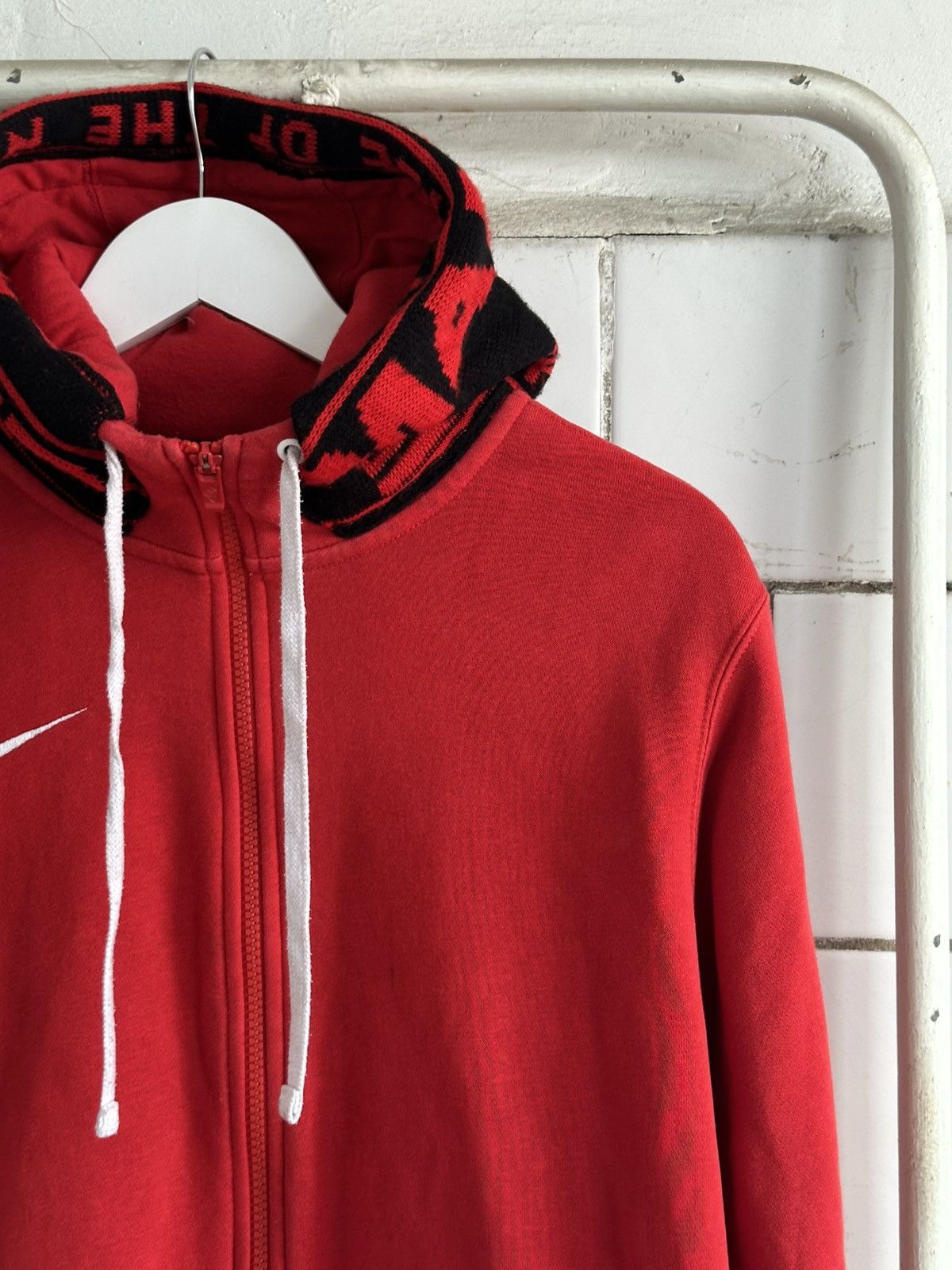 Nike Vintage Japanese Style Nike & Manchester United Custom Zip Size US M / EU 48-50 / 2 - 7 Thumbnail
