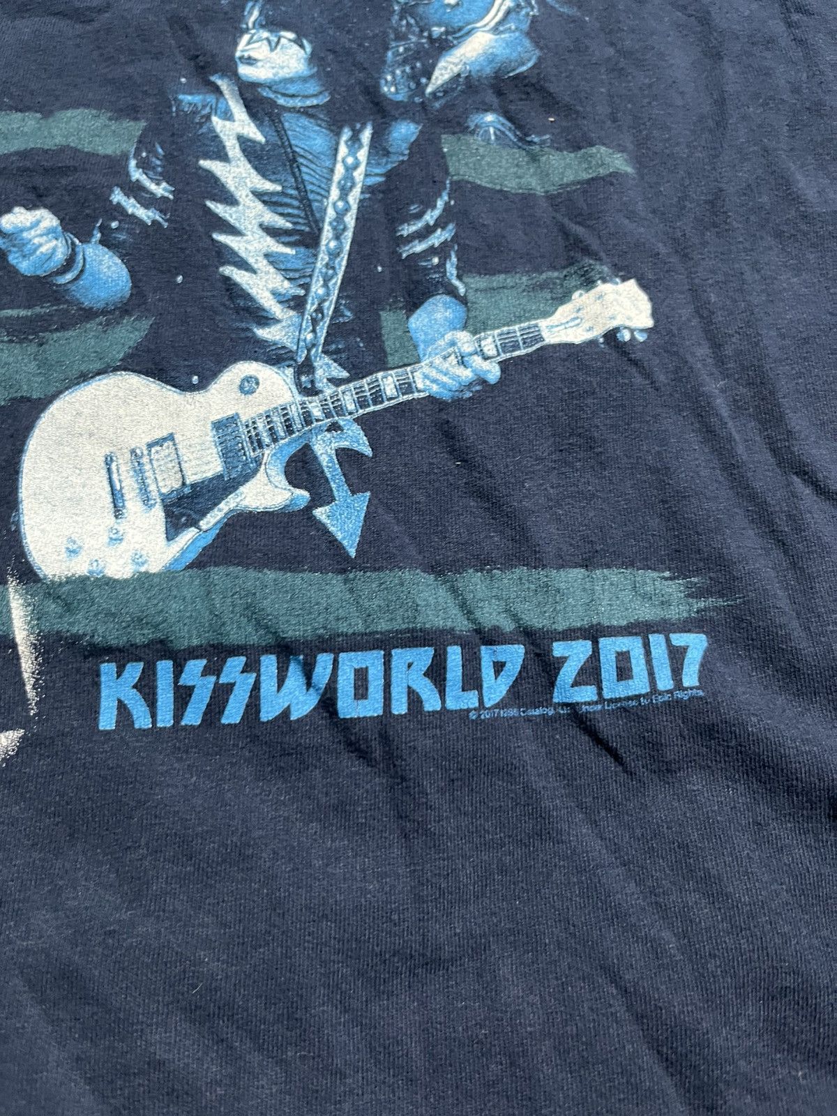 Band Tees KISS ROCK BAND COTTON 2017 WORLD TOUR T-SHIRT Size US L / EU 52-54 / 3 - 3 Thumbnail