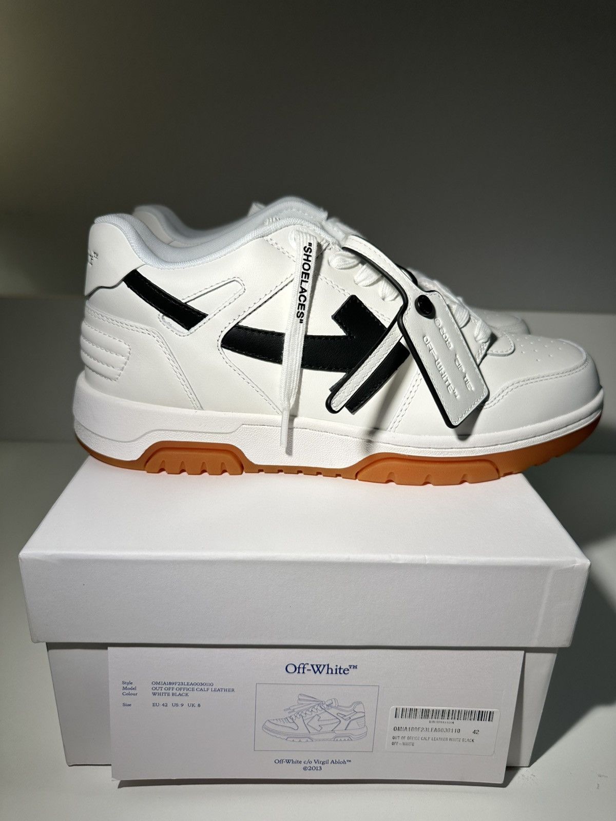 Off-White Off-White out off office gum Size US 9 / EU 42 - 1 Thumbnail