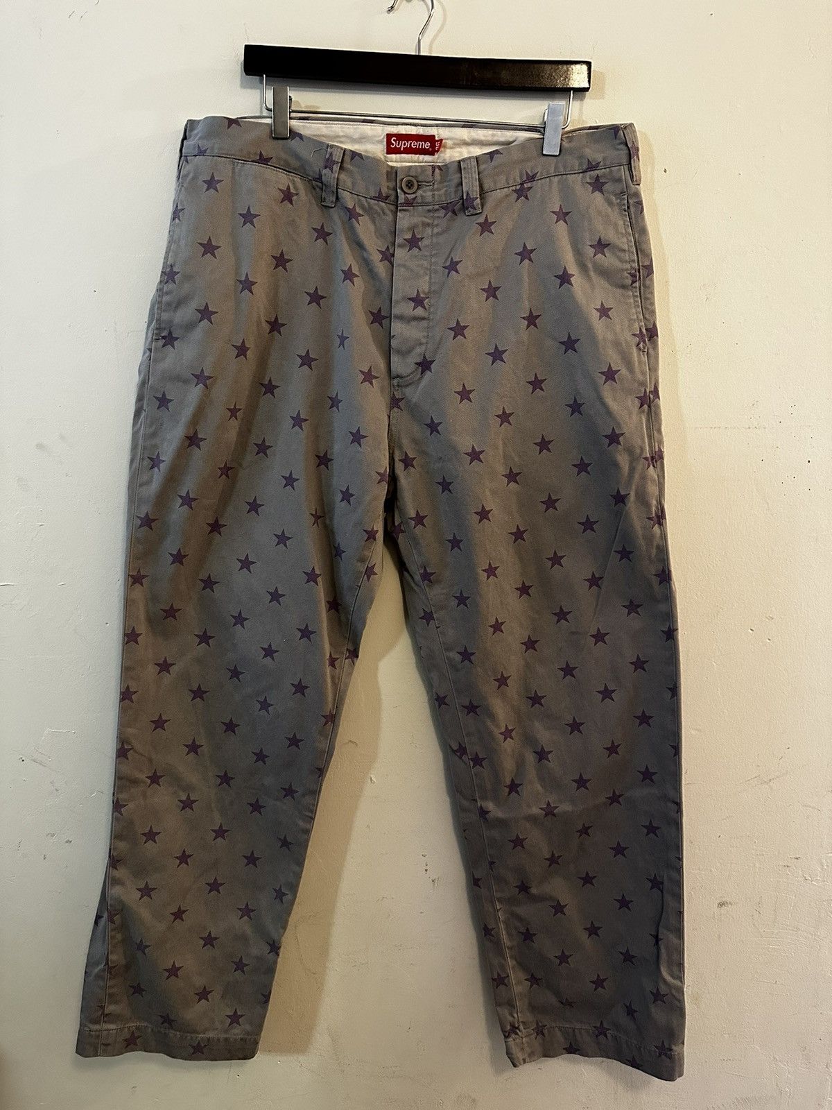 Supreme Supreme Stars Chino Pant | Grailed