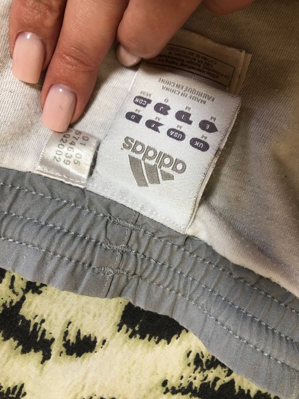 Adidas Adidas Logo Nylon Lightweight Wind Shorts Size US 32 / EU 48 - 3 Thumbnail