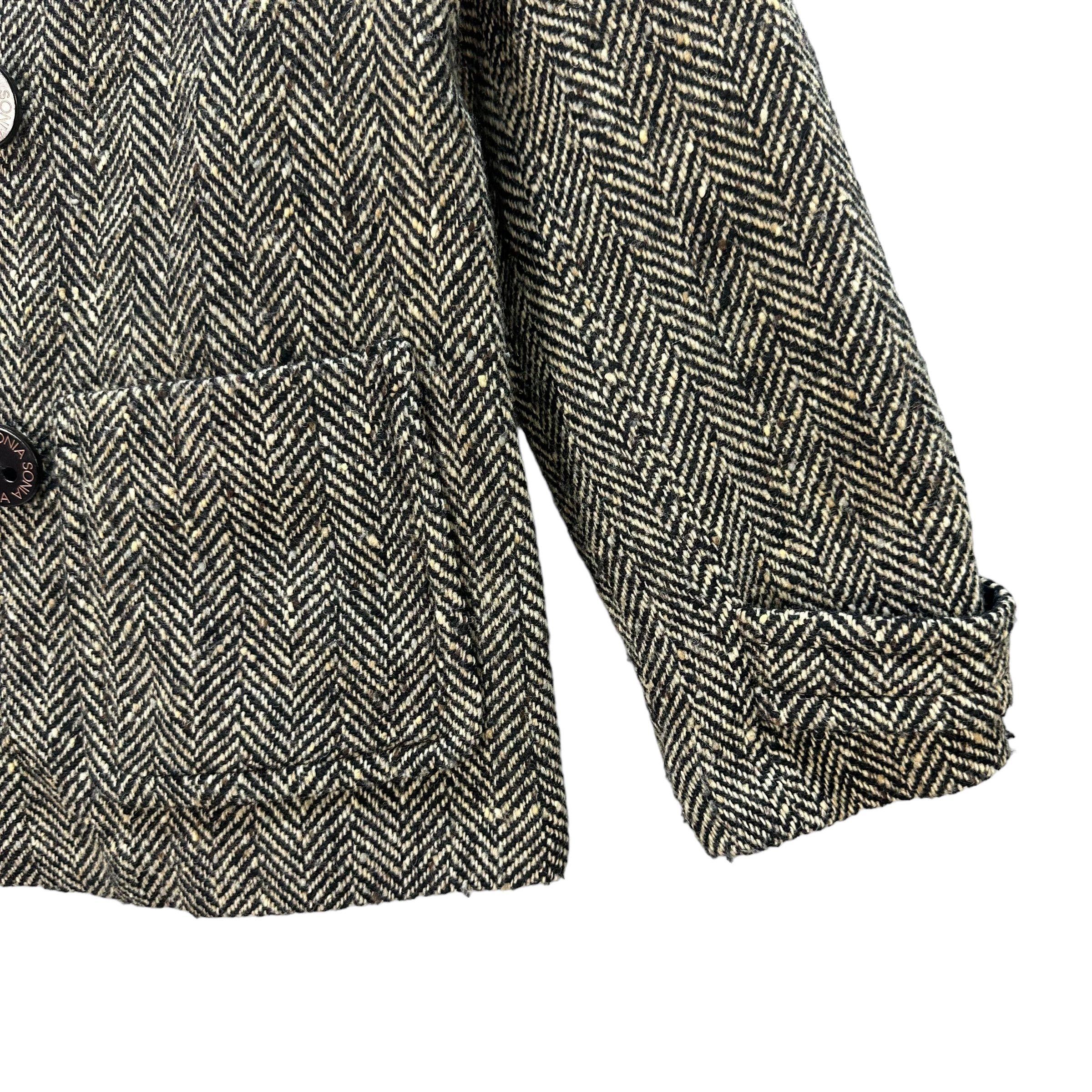 Sonia Rykiel SONIA RYKIEL HOODED COAT JACKET #8381-006 Size XL / US 12-14 / IT 48-50 - 5 Thumbnail