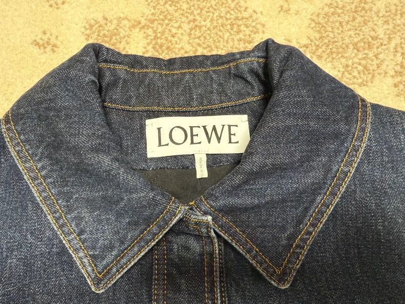 Loewe LOEWE Cowboy denim coat Size XS / US 0-2 / IT 36-38 - 2 Thumbnail