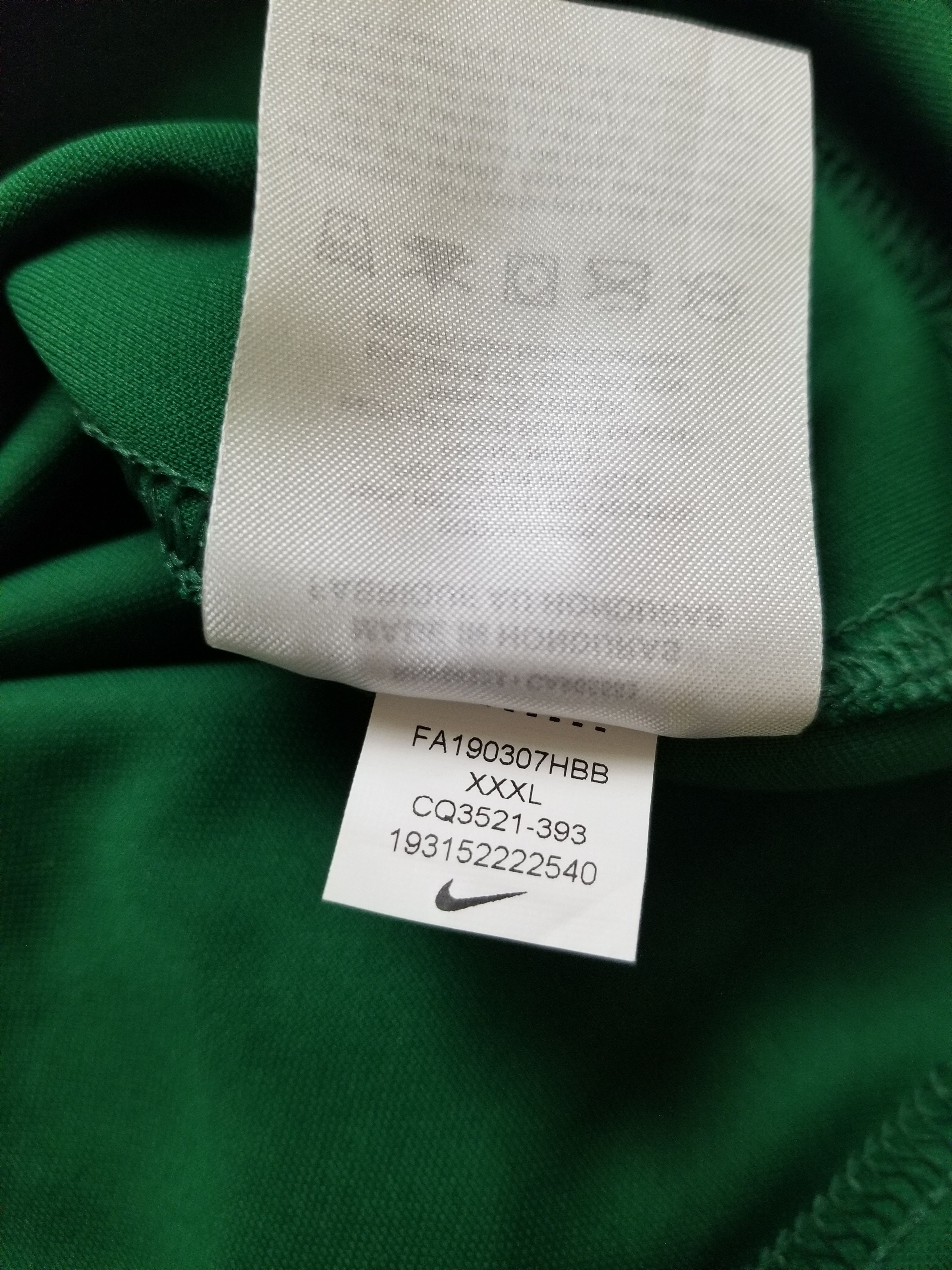 Nike Nike NFL New York Jets SAM DARNOLD #14 Stitched Jersey Size US XXL / EU 58 / 5 - 8 Thumbnail