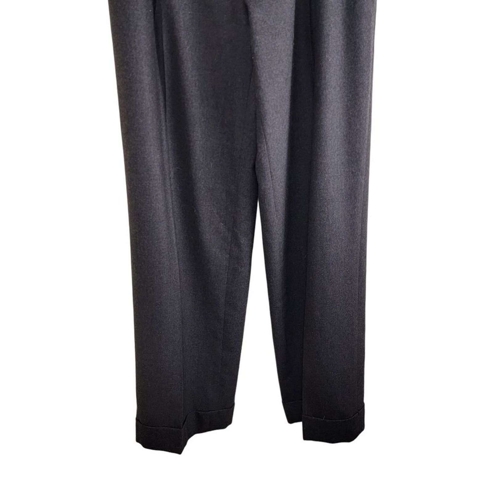 Lafayette 148 Lafayette 148 New York Brushed Wool Cashmere Blend Trouser Size 30" / US 8 / IT 44 - 3 Thumbnail