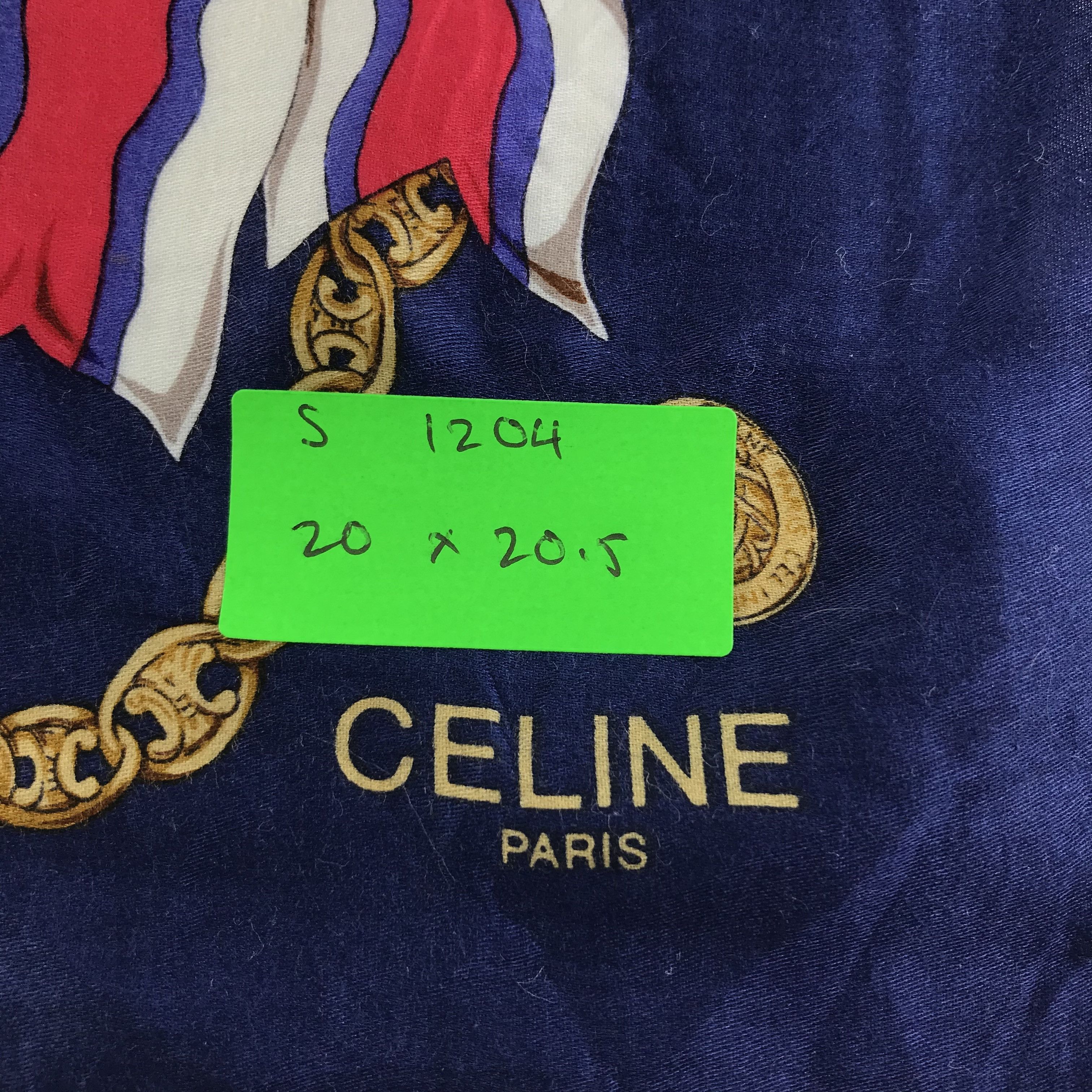 Celine Celine Bandana / Handkerchief / Neckerchief - S1204 Size ONE SIZE - 5 Thumbnail