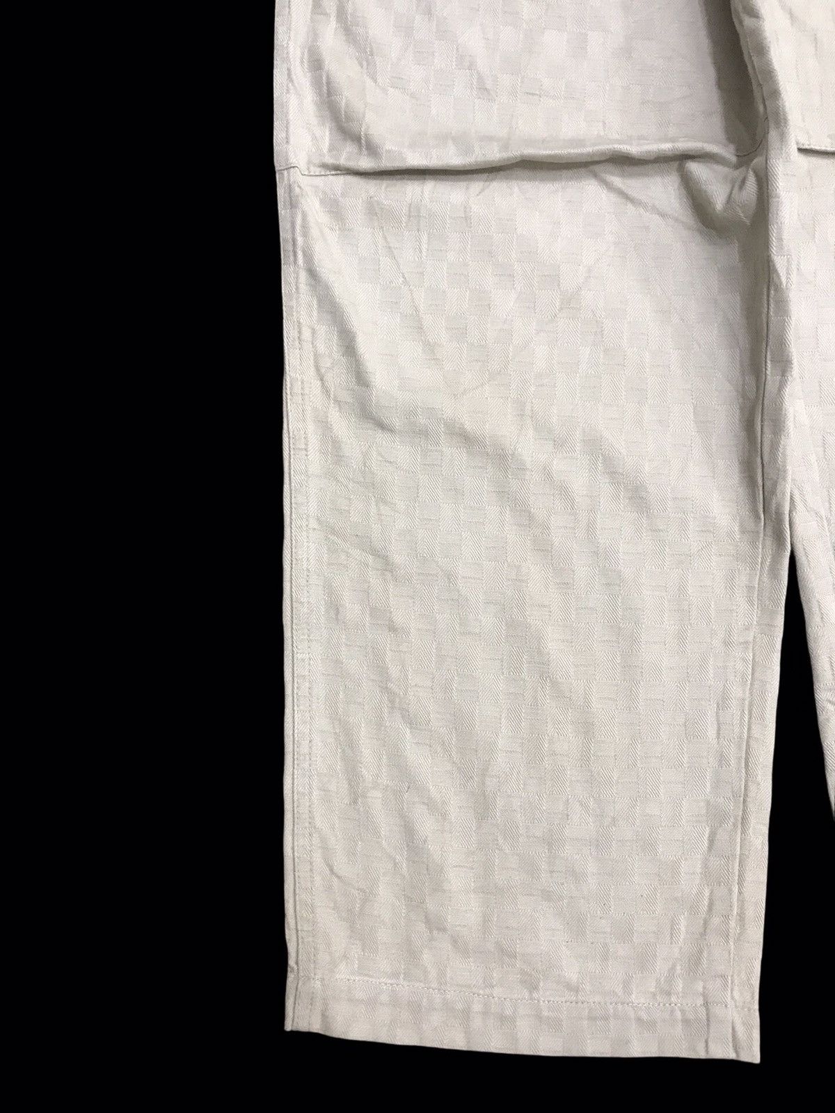 Designer × Japanese Brand Japanese Brand Beautiful Fabric Baggy Cargo Pant Size US 33 - 5 Thumbnail