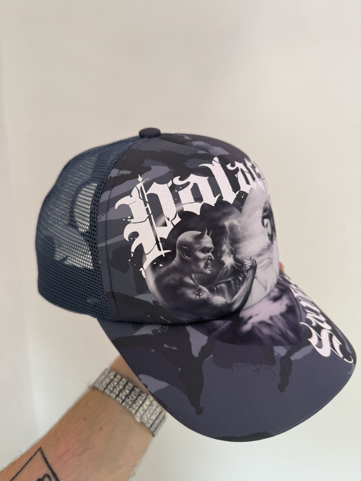 Palace Palace Saves Trucker Hat Size ONE SIZE - 4 Thumbnail