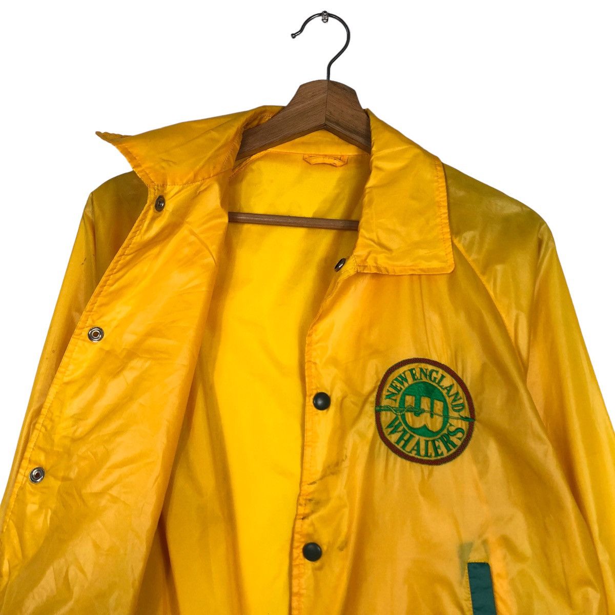 Japanese Brand 🔥Vintage Bomber Jacket New England Whales Big Logo Size US M / EU 48-50 / 2 - 12 Thumbnail