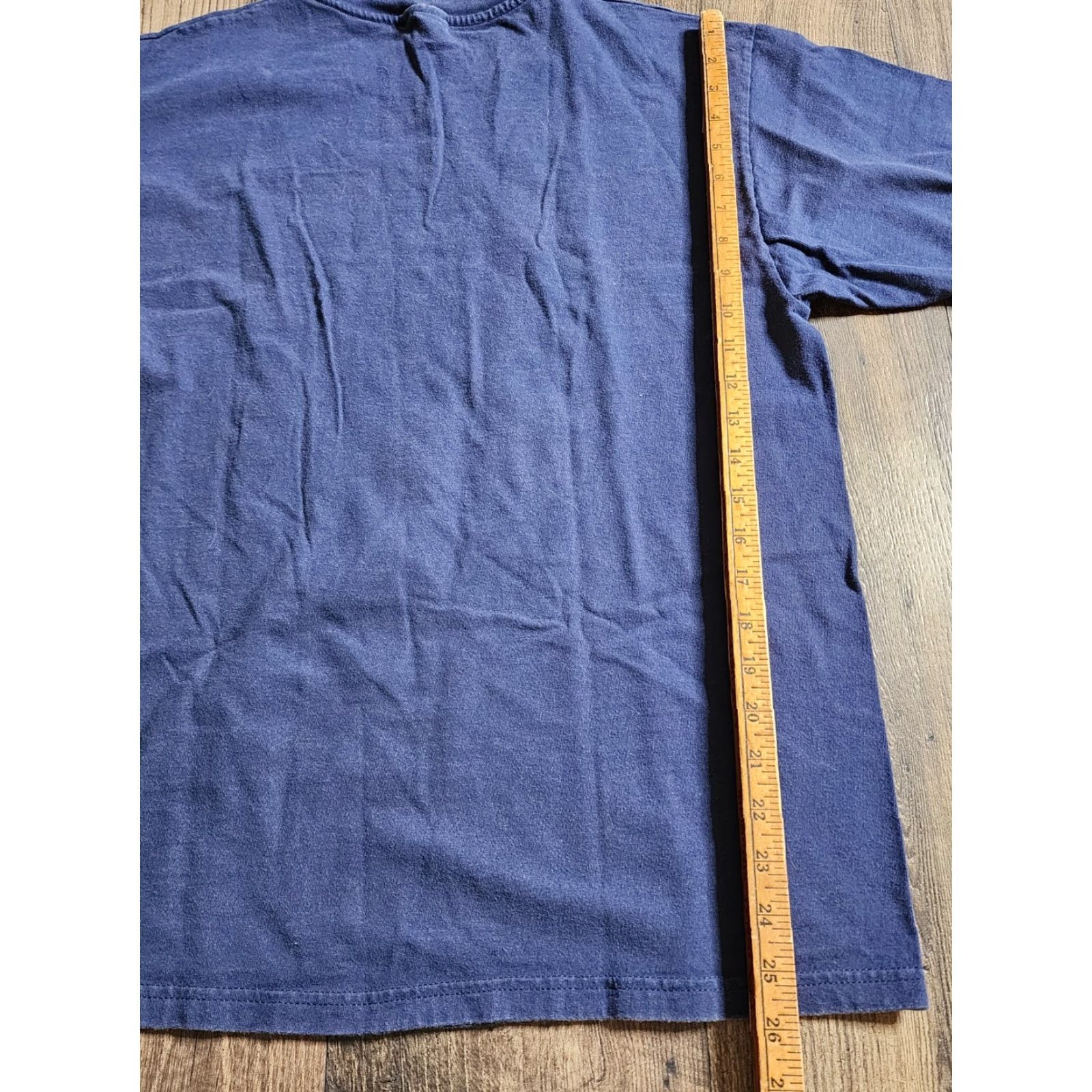 Hanes VINTAGE Hanes 90s Texas Travel Destination T-Shirt Mens L Blue Cotton Crew Neck Short Sleeve United States 1990s Loves Me Size US L / EU 52-54 / 3 - 2 Thumbnail