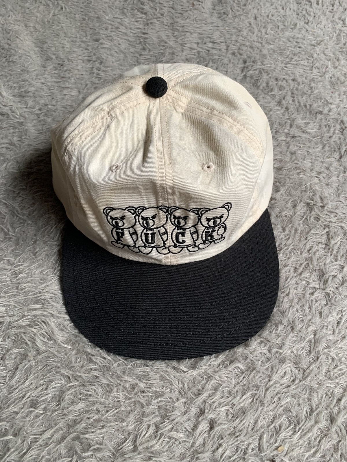 Hysteric Glamour Hysteric Glamour Fuck Bear Two Tone Cap Hat Size ONE SIZE - 9 Thumbnail